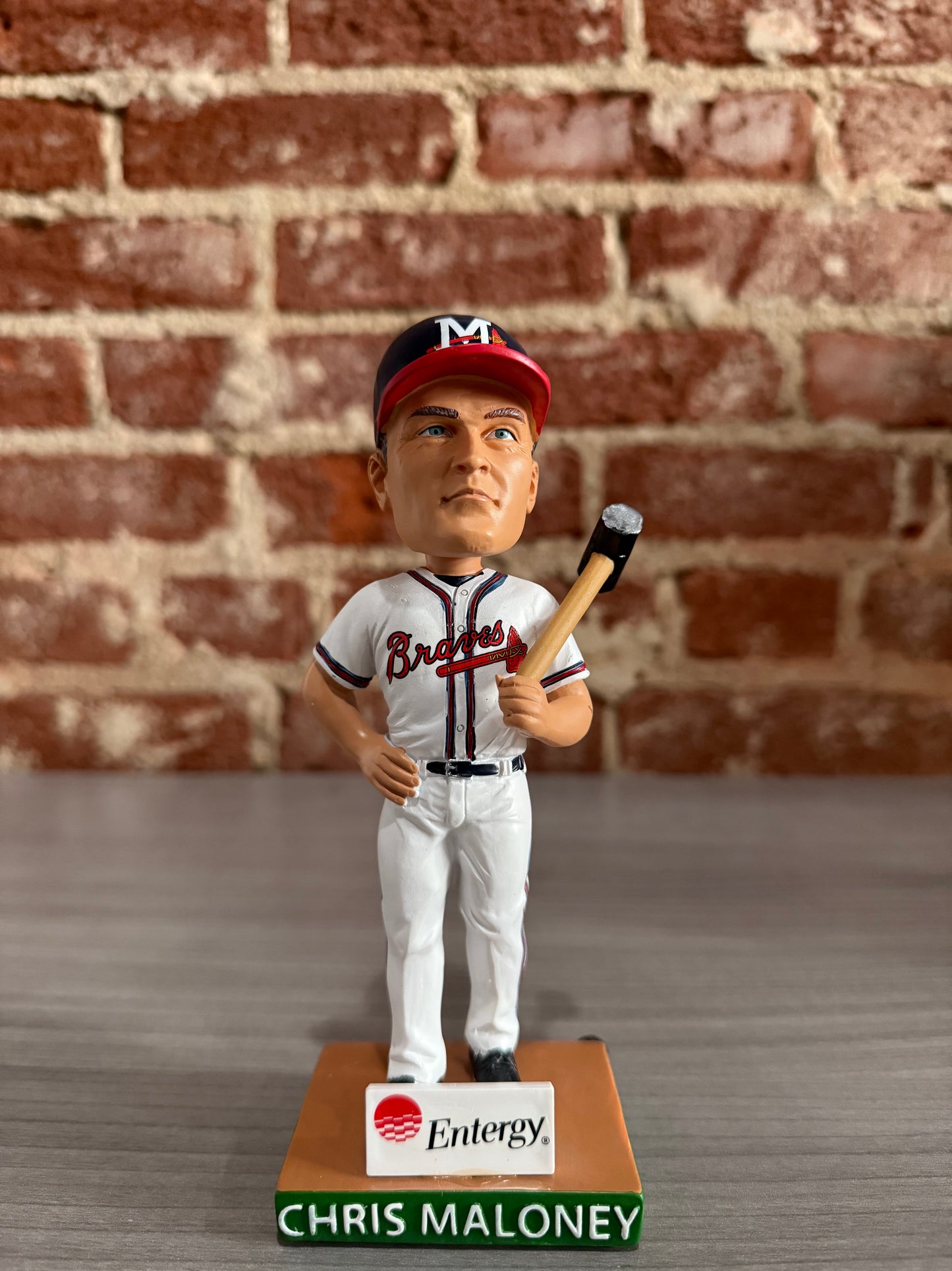 Chris Maloney Mississippi Braves Bobblehead