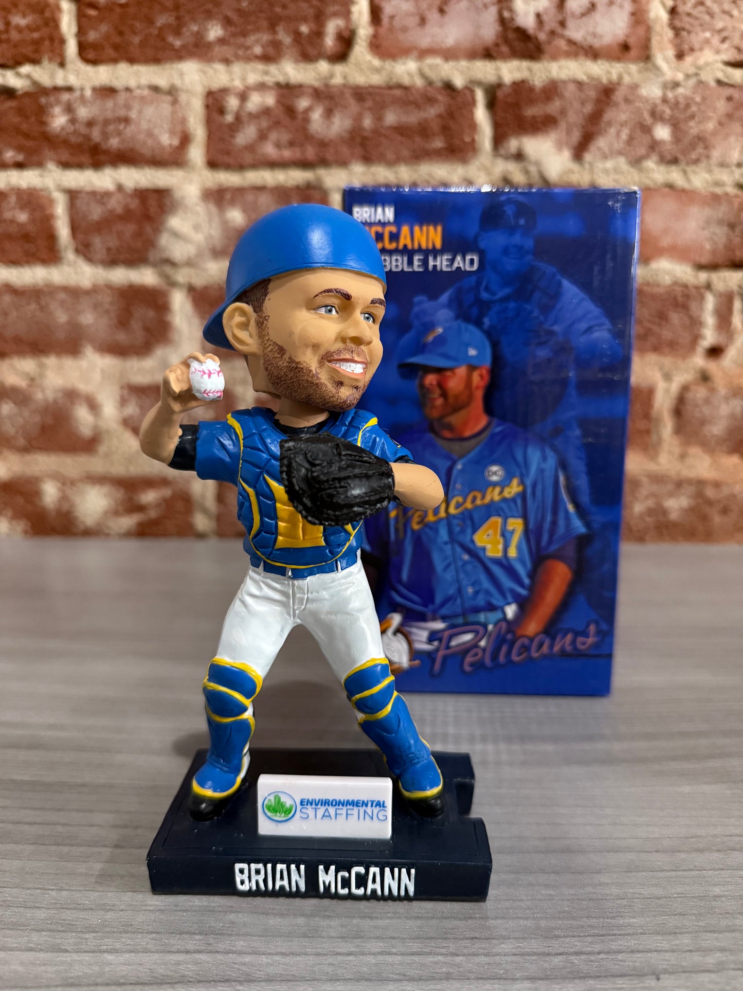 Brian McCann Myrtle Beach Pelicans Bobblehead