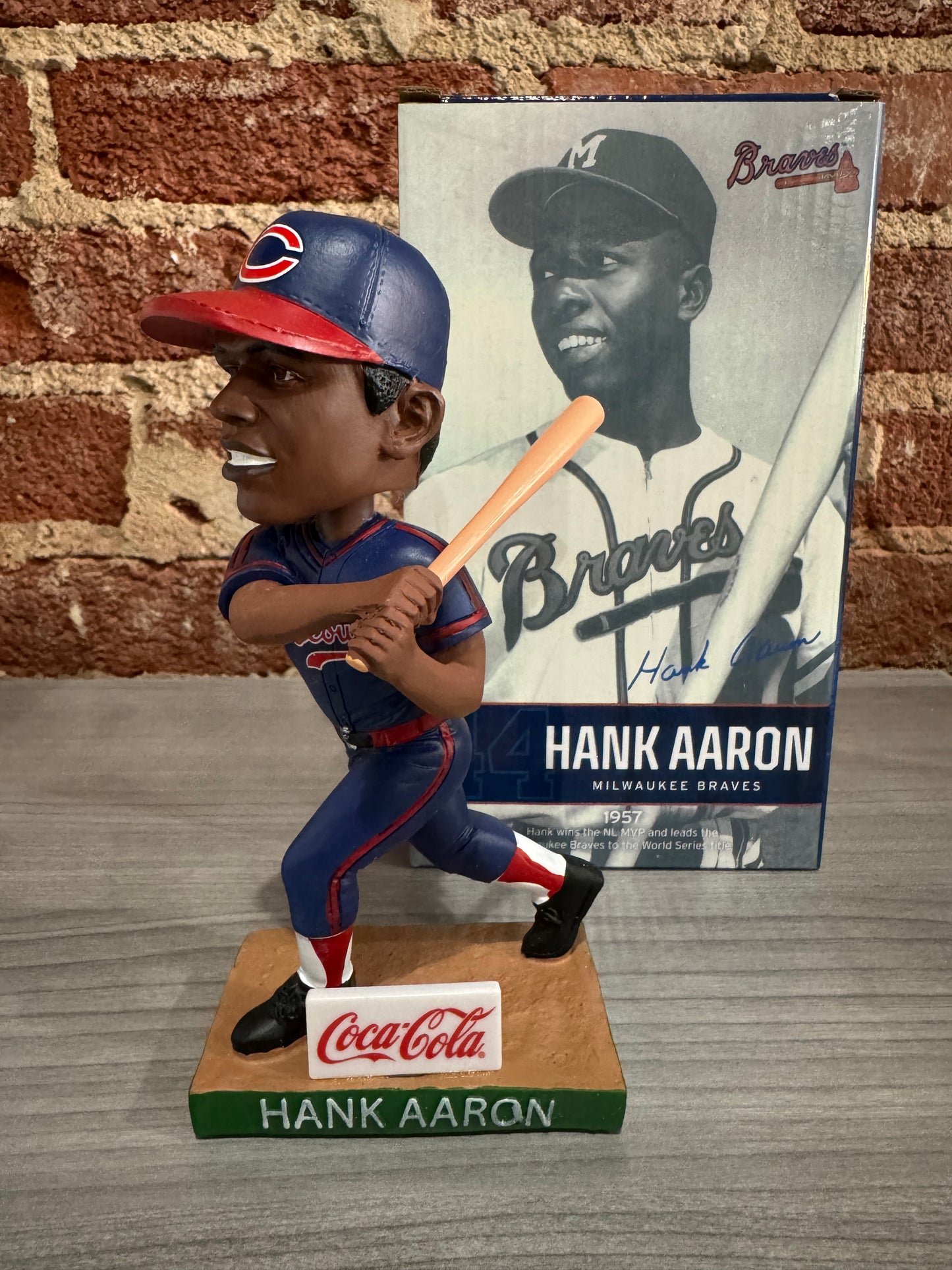 Hank Aaron Indianapolis Clowns Bobblehead