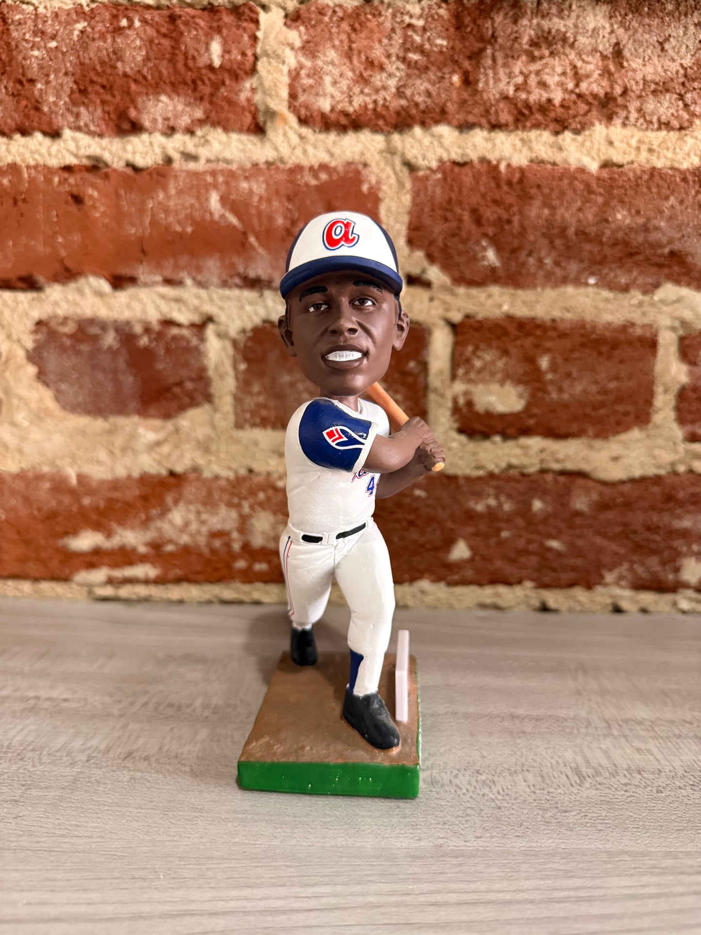 Hank Aaron Atlanta Braves 1974 Throwback Bobblehead