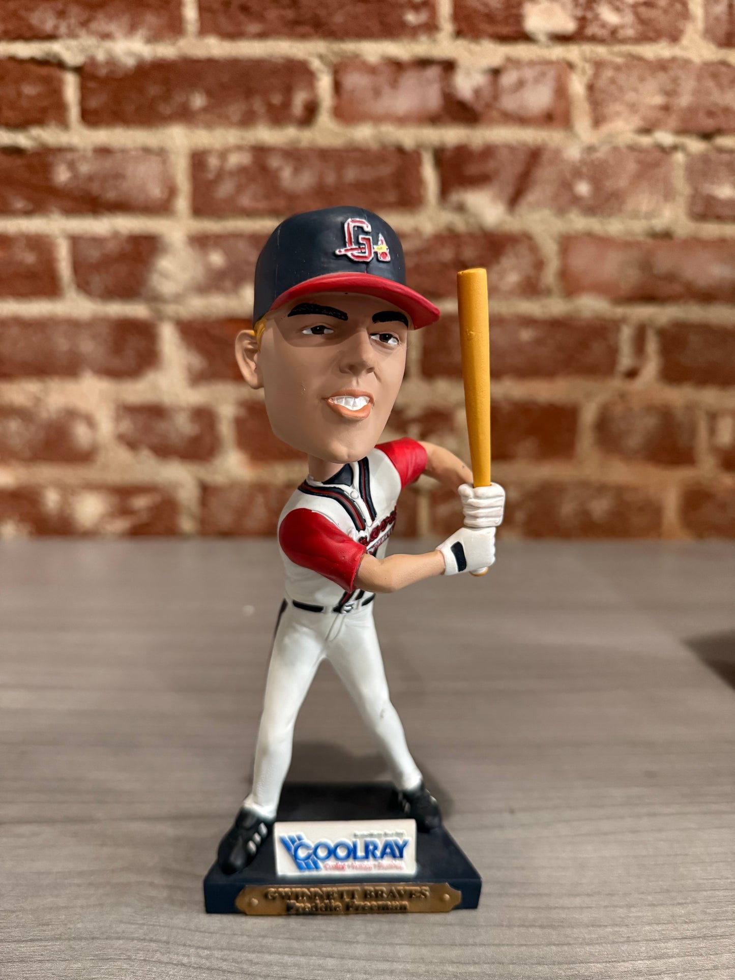Freddie Freeman Batting Bobblehead Gwinnett Braves