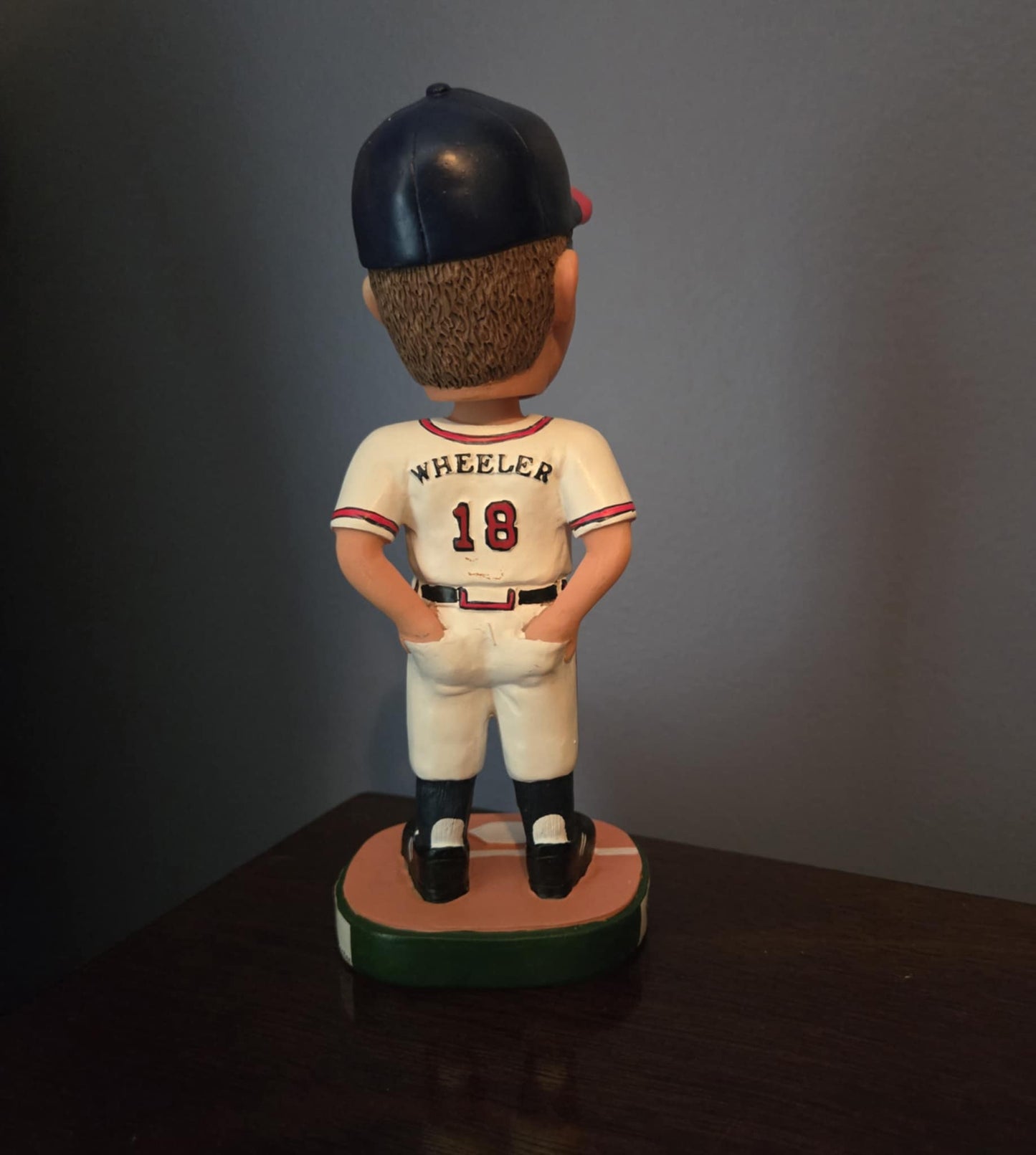 Rocket Wheeler Rome Braves Bobblehead (No Box)