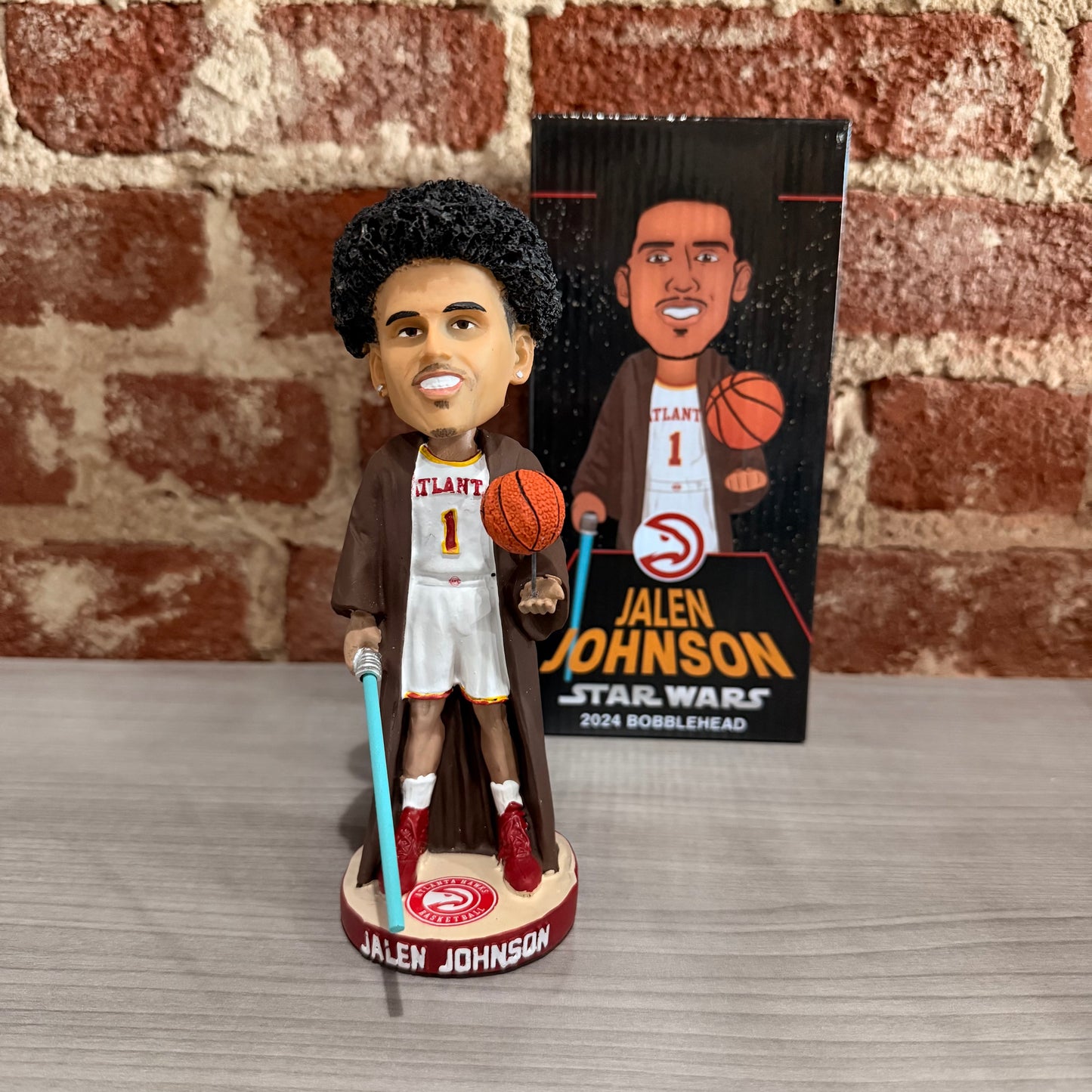 Jalen Johnson Star Wars Bobblehead 12/2/24