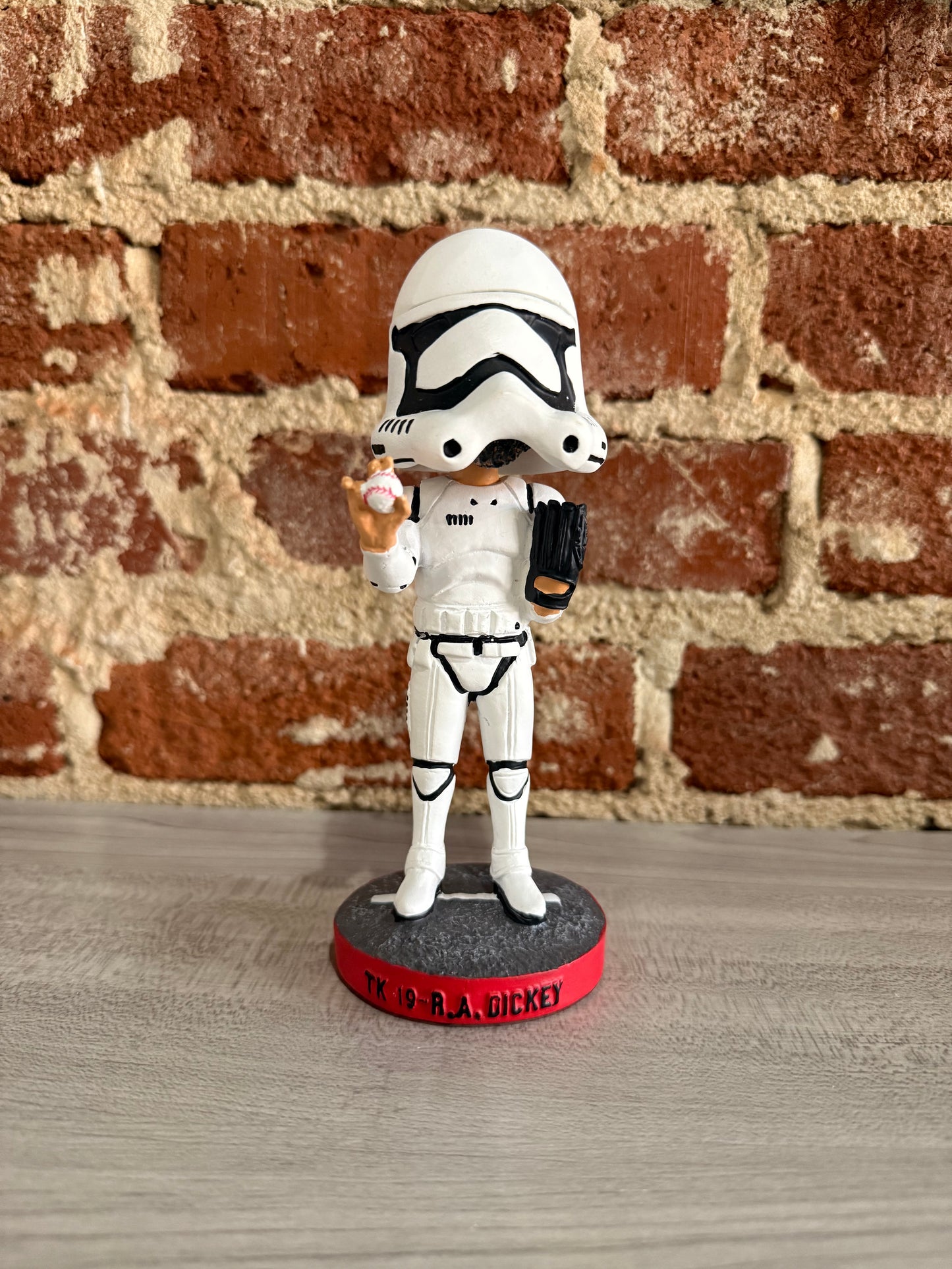 R.A. Dickey Atlanta Braves Storm Trooper Star Wars Bobblehead