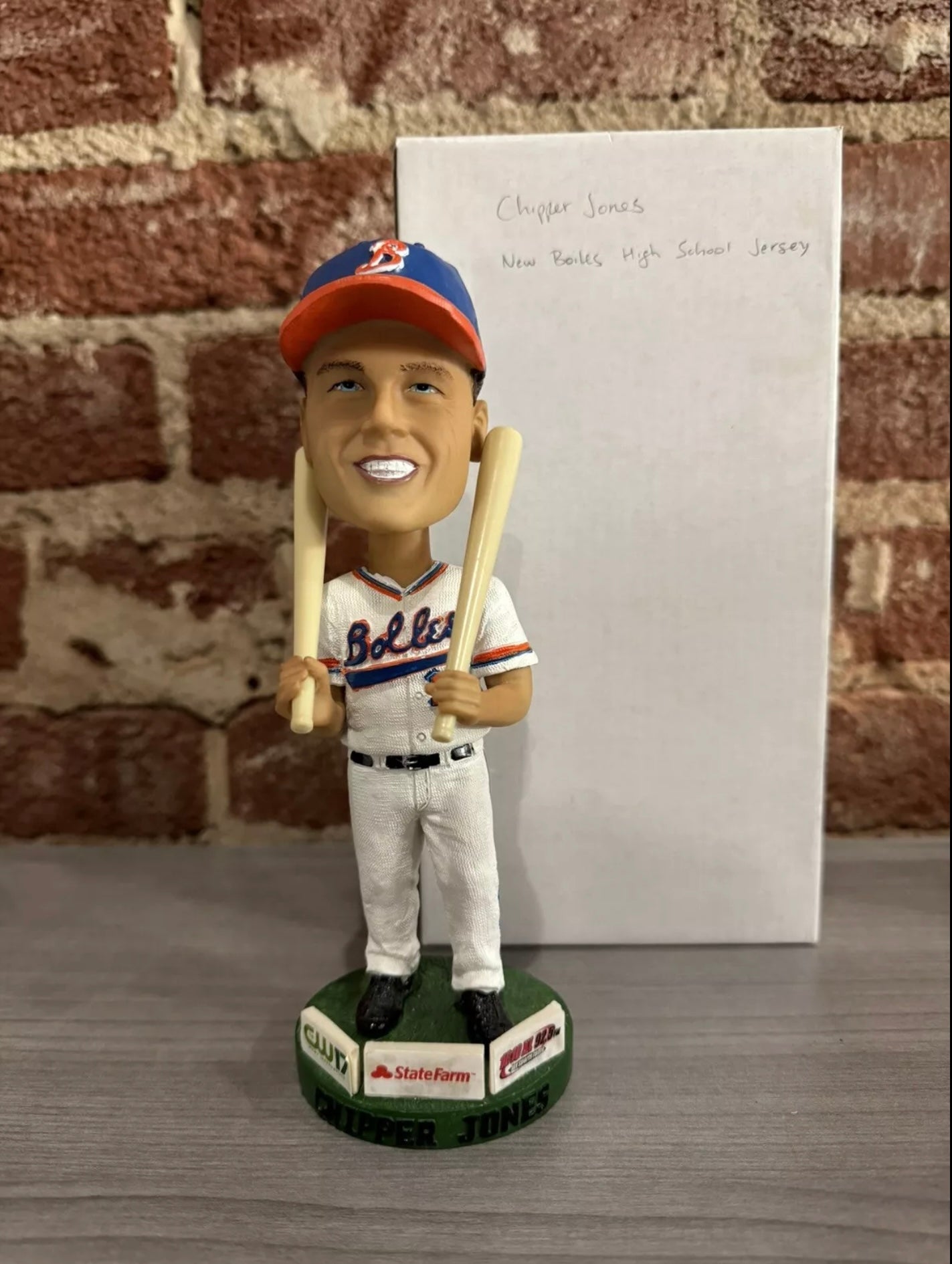 Chipper Jones 2013 Bolles Bulldogs High School Bobblehead