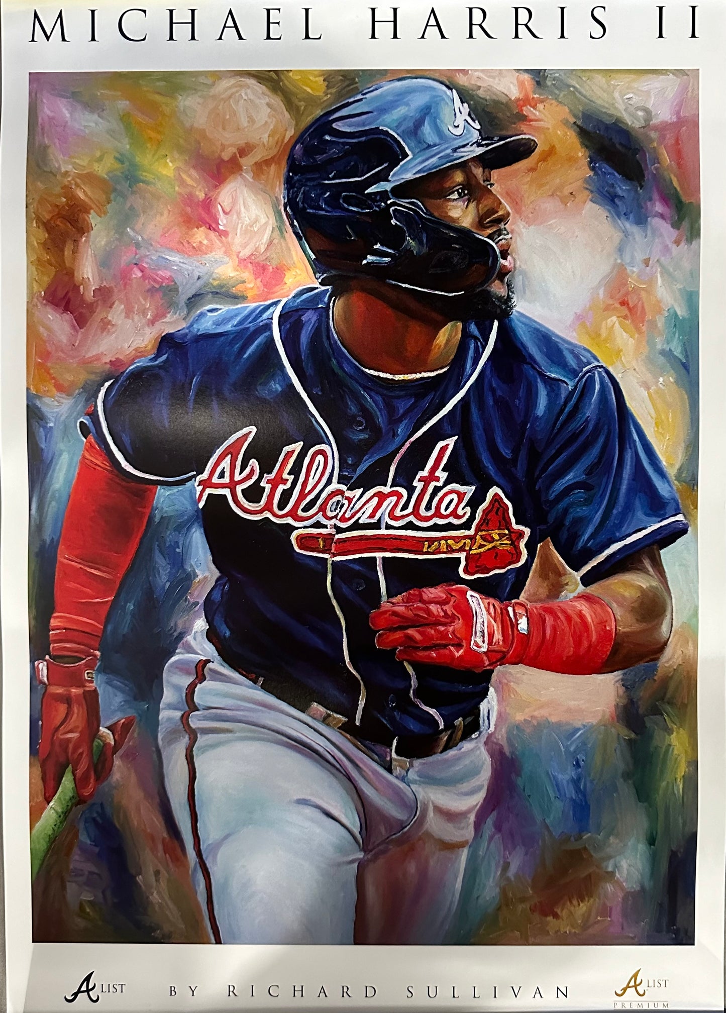 Michael Harris II 2023 A-List Poster (12”x18”)