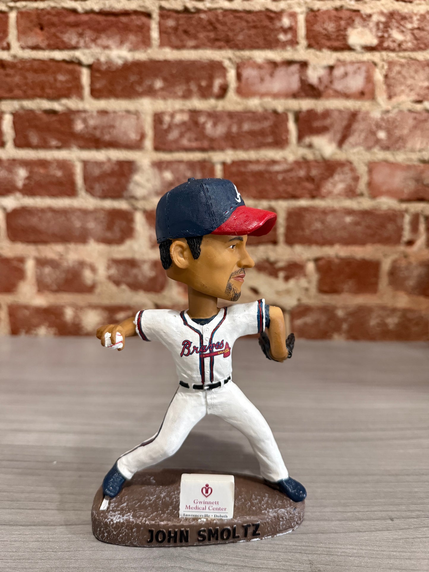 John Smoltz Gwinnett Braves HOF Bobblehead