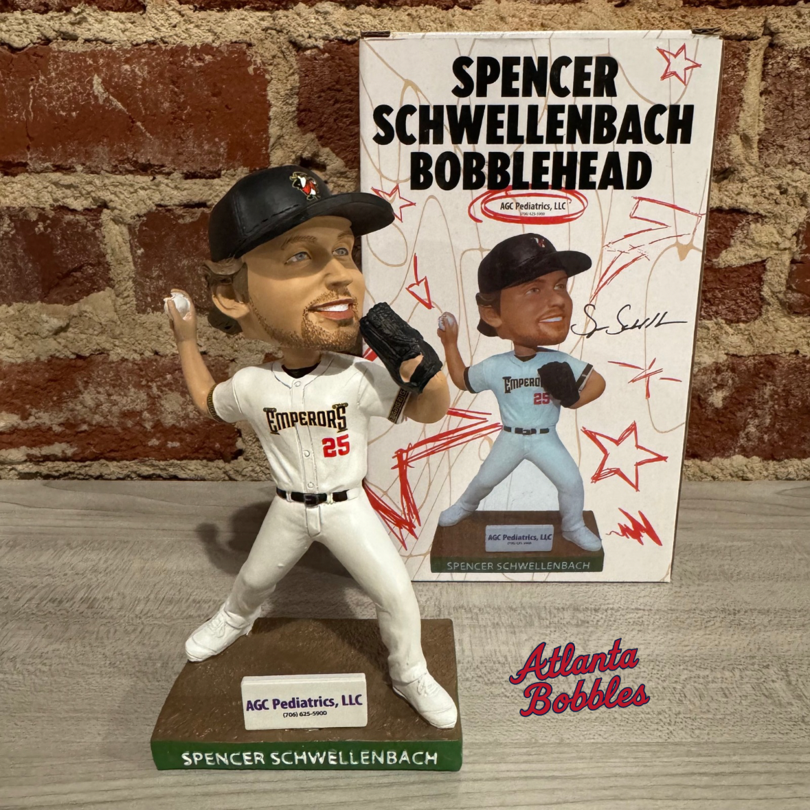 Spencer Schwellenbach Rome Emperors Bobblehead 4/19/25