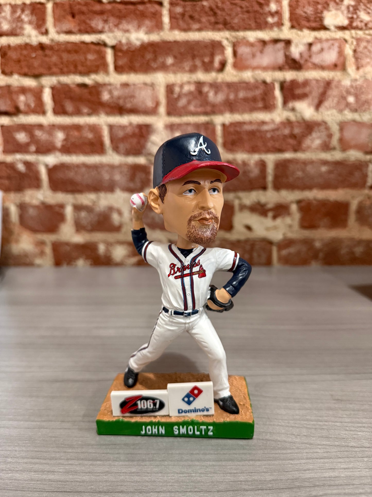 John Smoltz Mississippi Braves Bobblehead