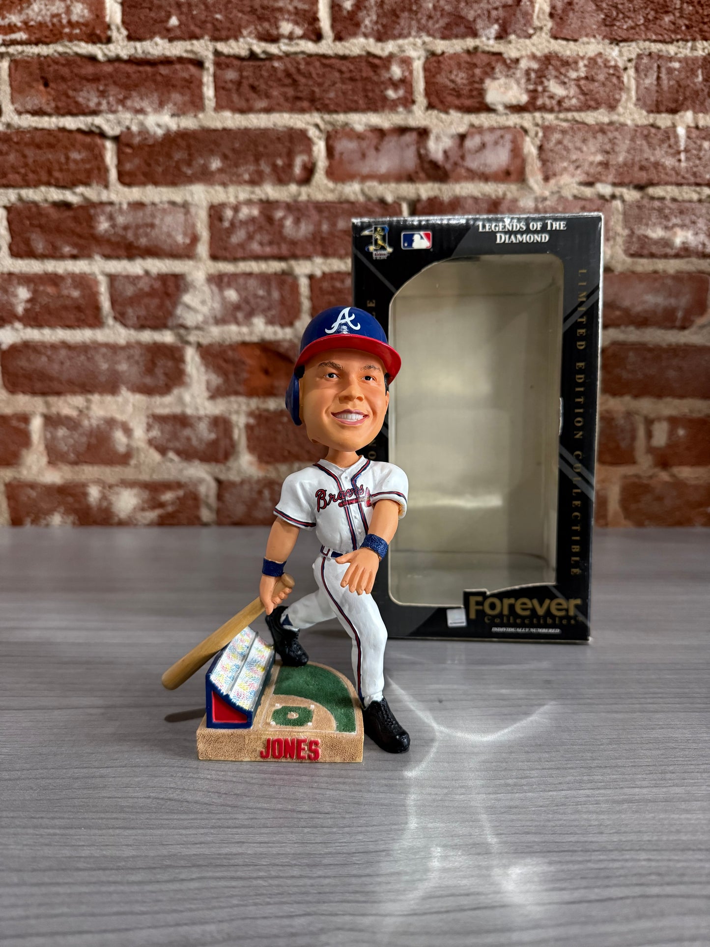Chipper Jones Legends of the Diamond Bobblehead