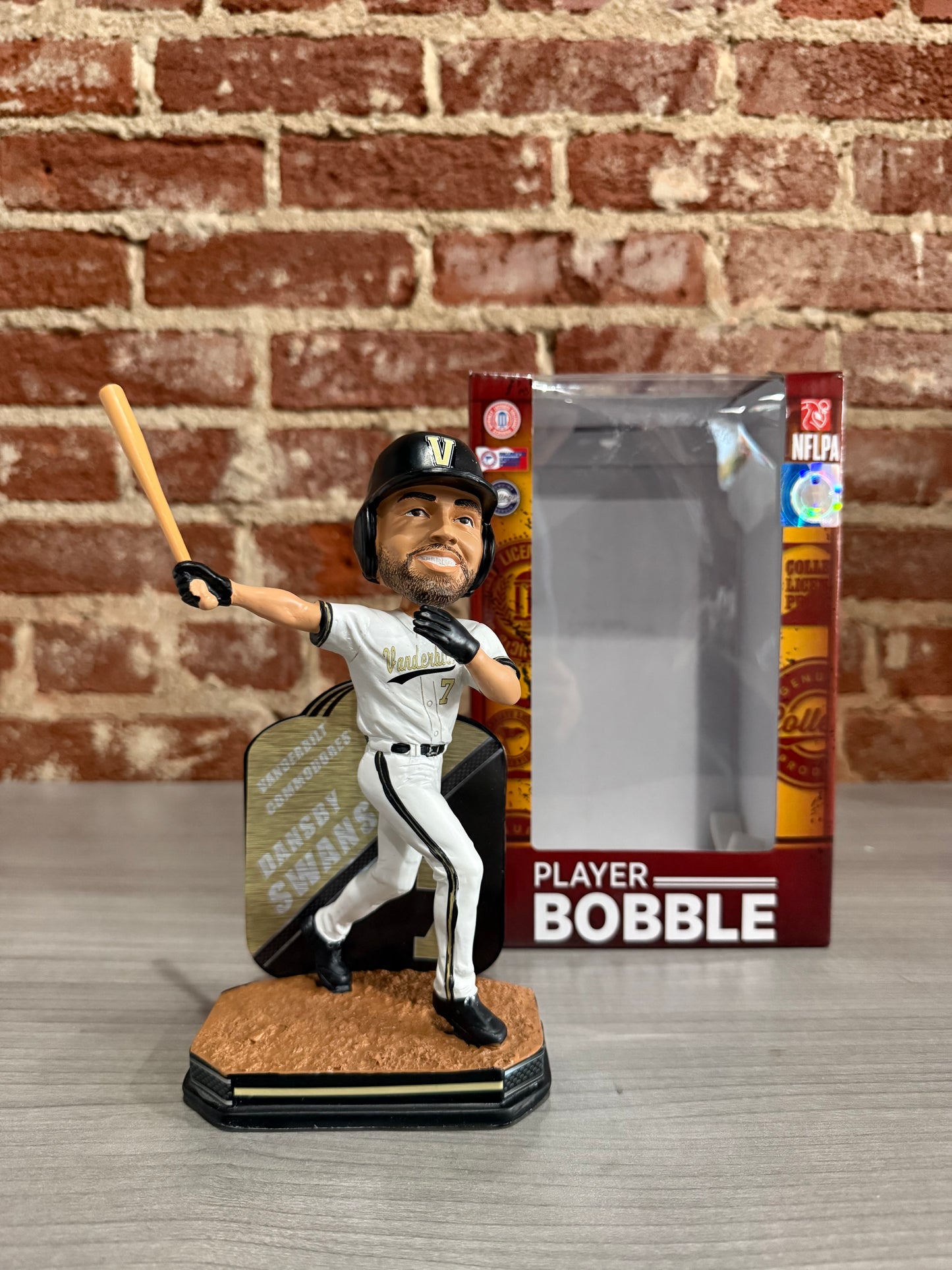 Dansby Swanson Vanderbilt Commodores Bobblehead