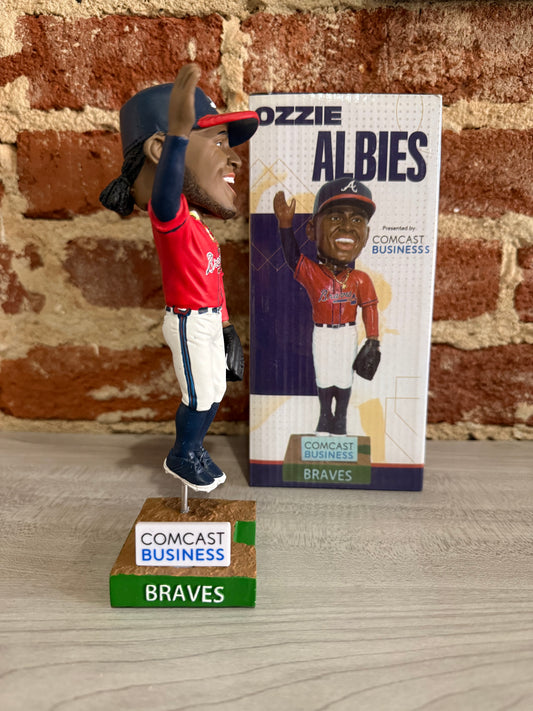 Ozzie Albies “Braves Win” Bobblehead