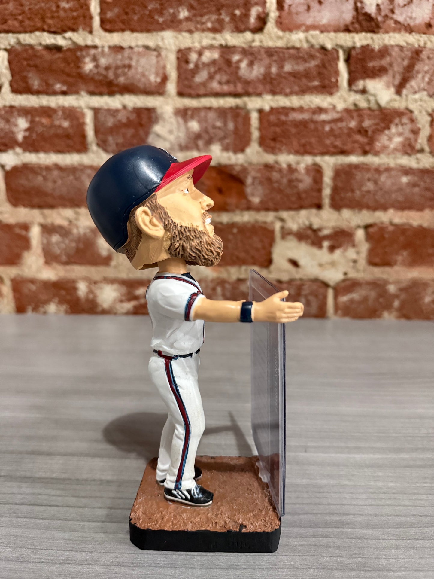 Jonny Gomes Custom Atlanta Braves Bobblehead and Signed Card