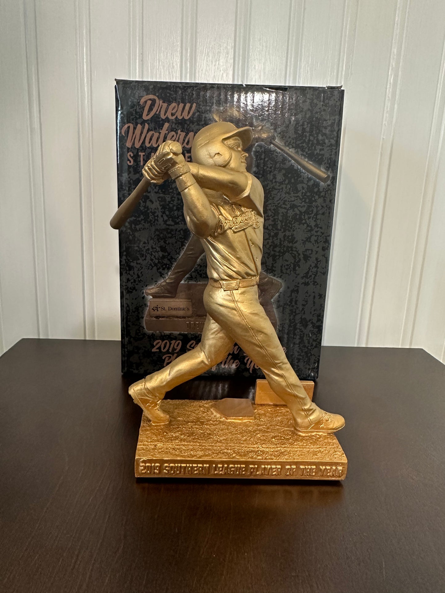 Drew Waters Mississippi Braves Southern League Player Of The Year Statue