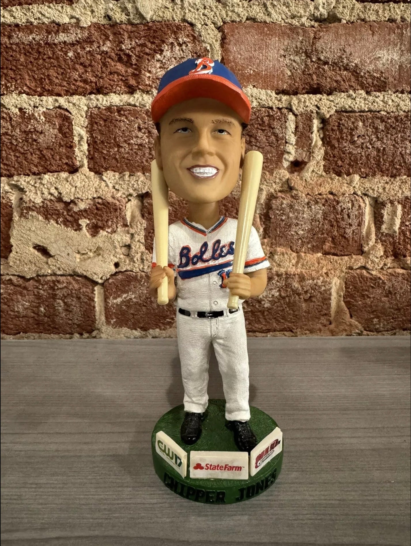 Chipper Jones 2013 Bolles Bulldogs High School Bobblehead