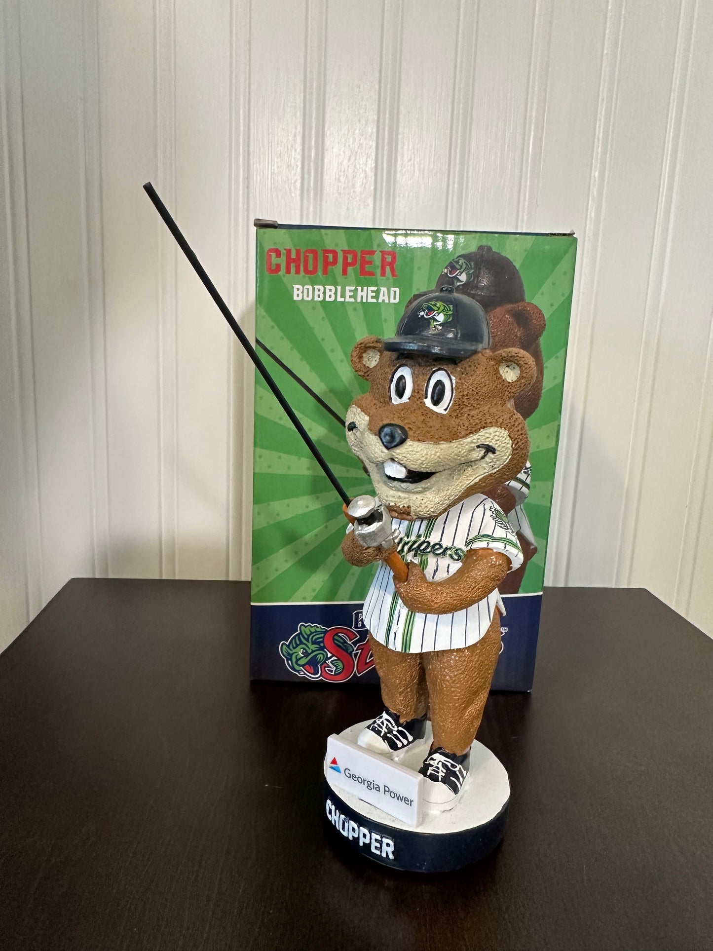 Gwinnett Stripers Chopper Fishing Bobblehead