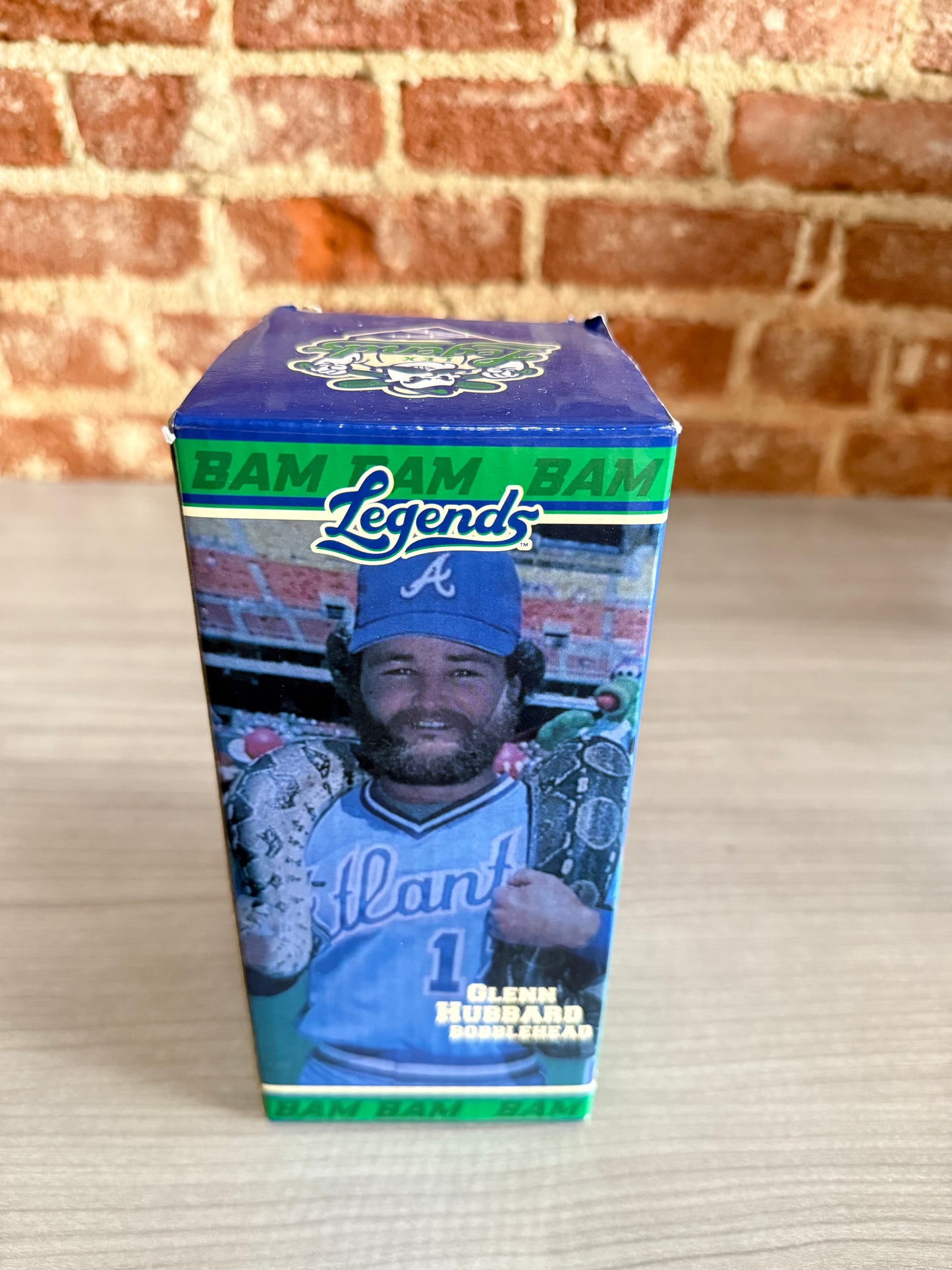 Glenn Hubbard Bobblehead Lexington Legends 2016 SGA