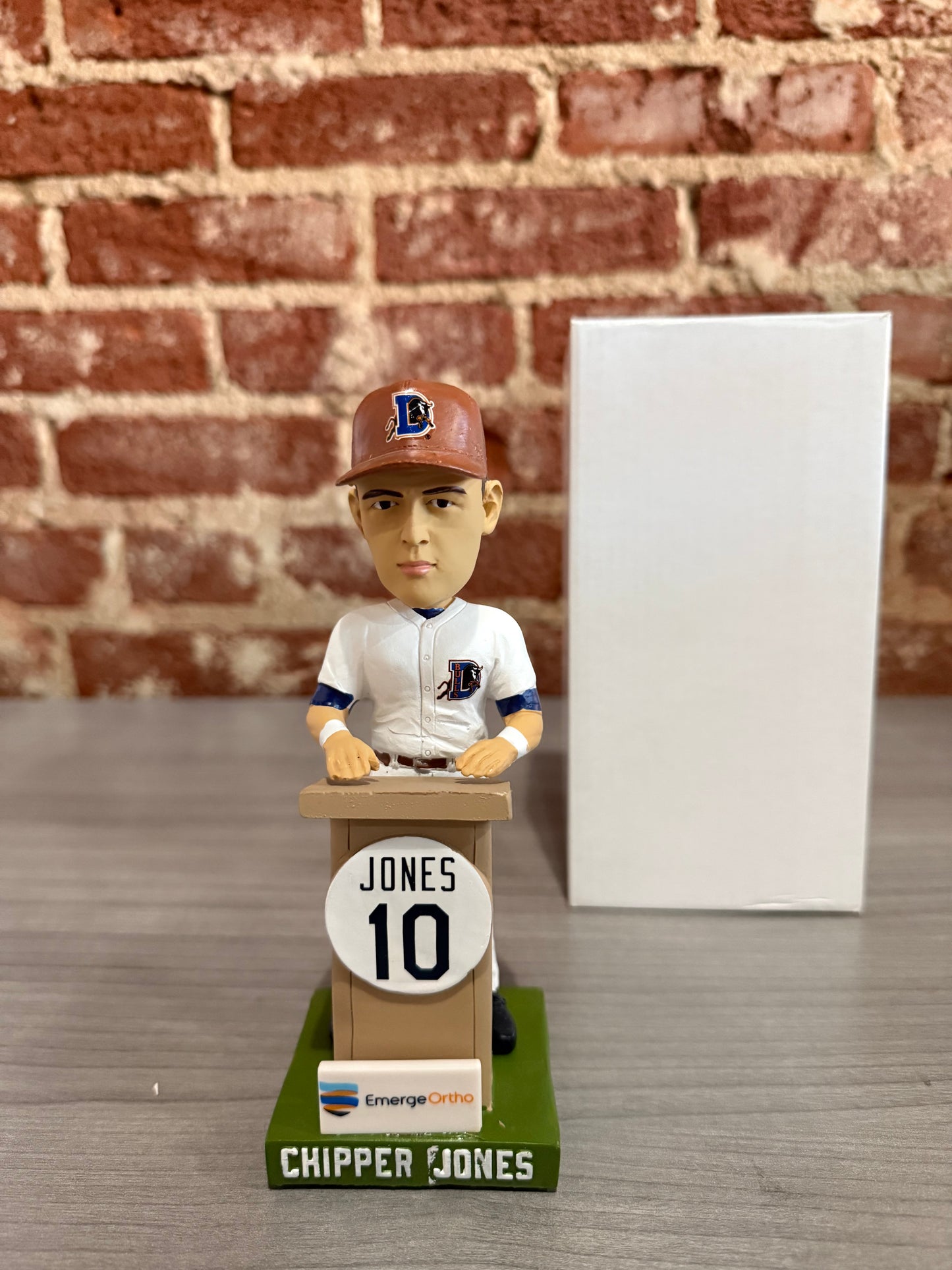 Chipper Jones Durham Bulls Number Retirement Bobblehead