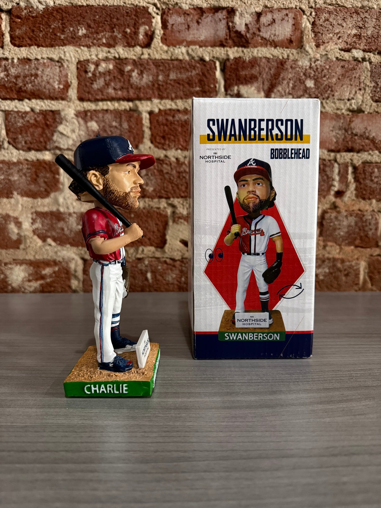Swanberson Atlanta Braves Bobblehead