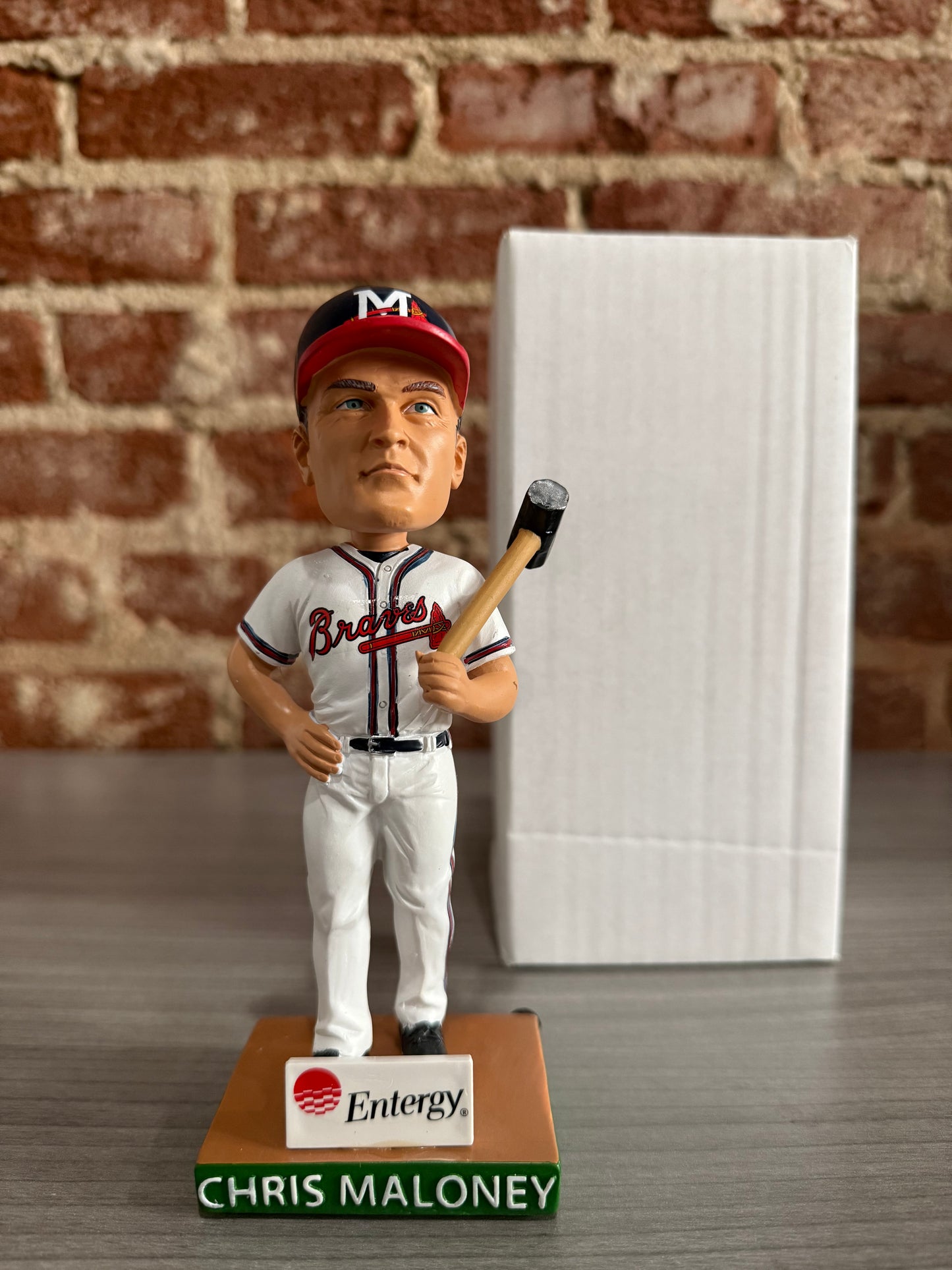 Chris Maloney Mississippi Braves Bobblehead