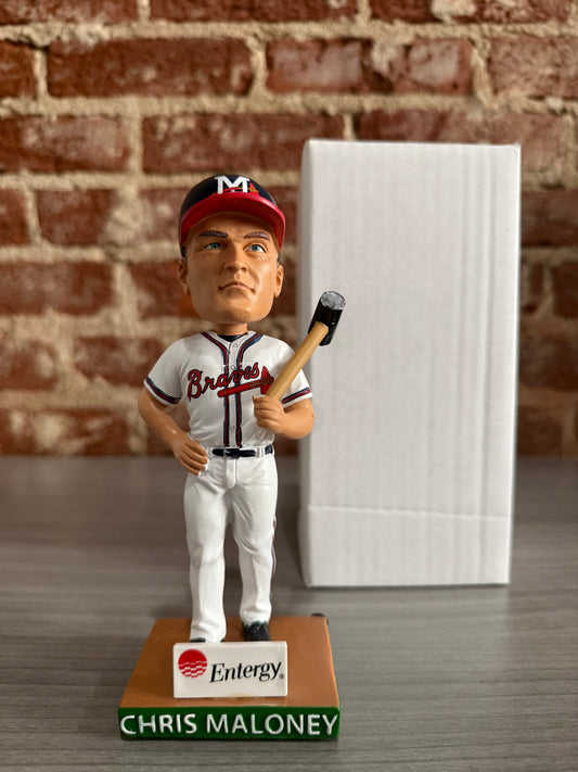 Chris Maloney Mississippi Braves Bobblehead
