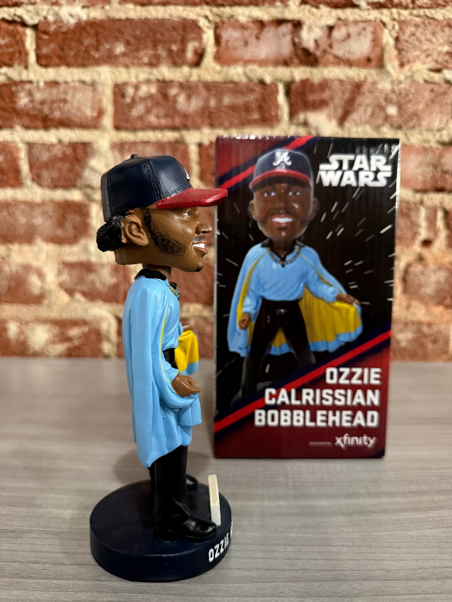 Ozzie Albies Calrissian Star Wars Atlanta Braves Bobblehead
