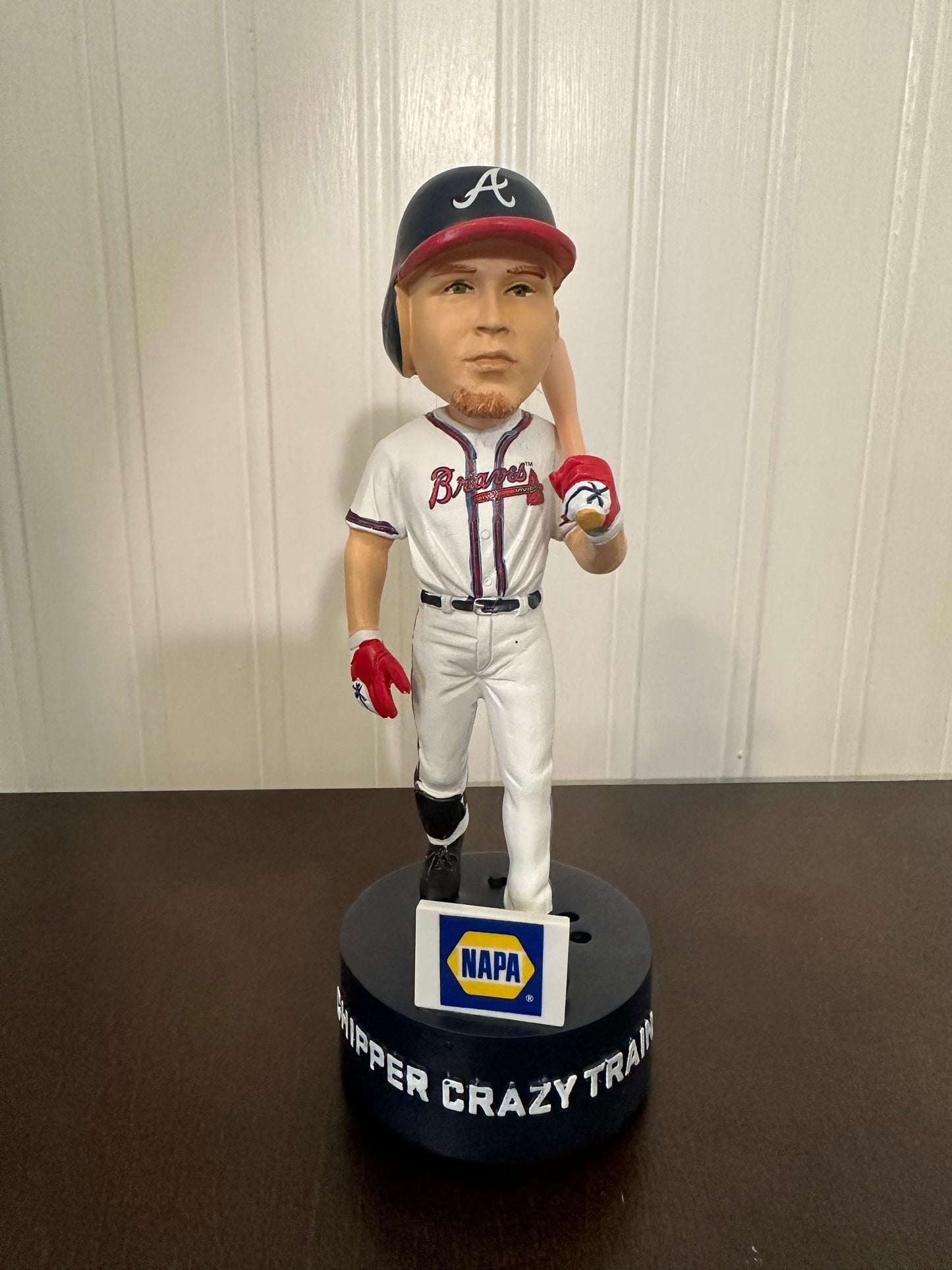 Chipper Jones “Crazy Train” Bobblehead Atlanta Braves (Needs battery replaced)