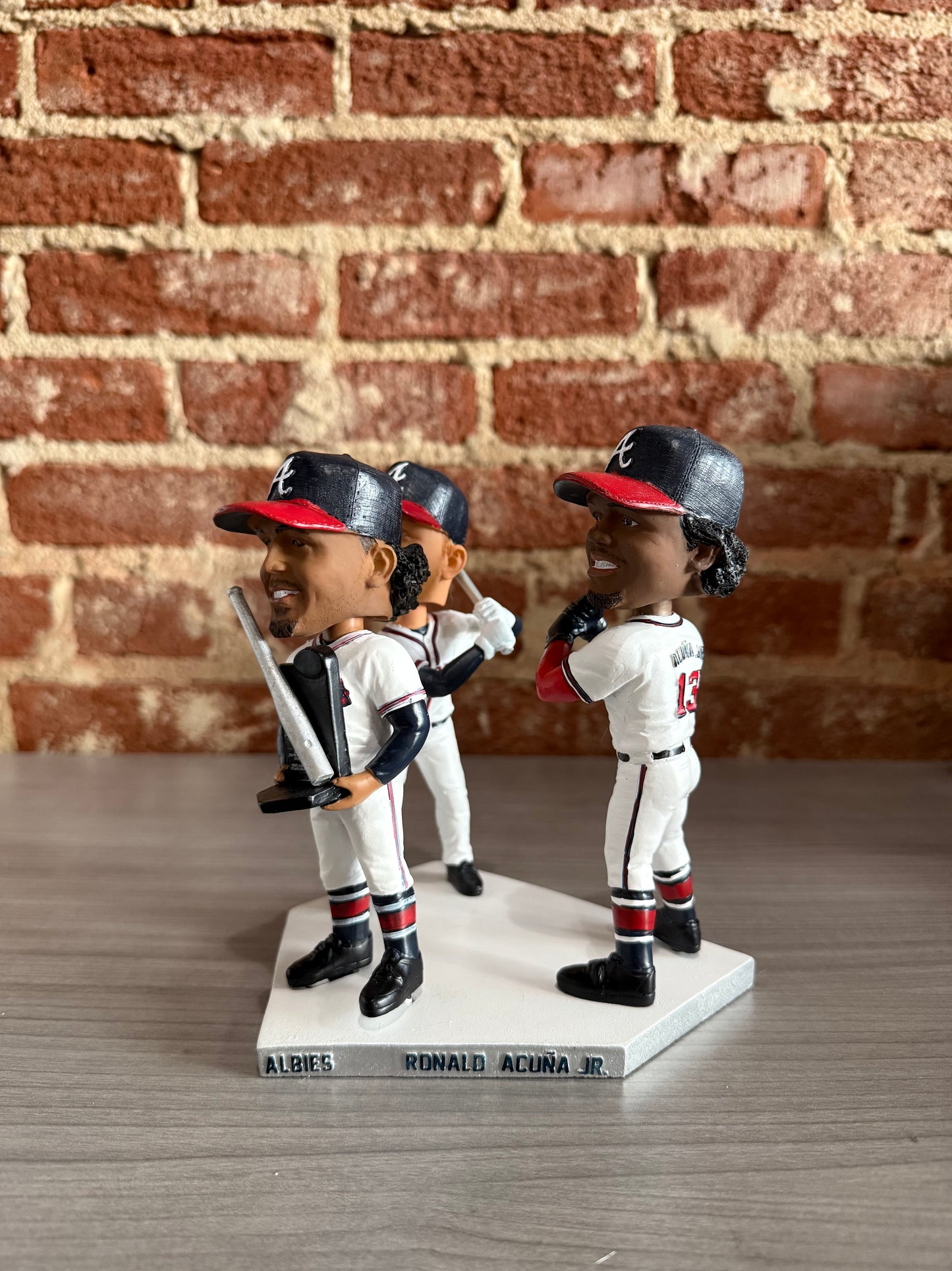 2019 Silver Slugger Special Ticket Bobblehead (Freeman, Albies, Acuña)