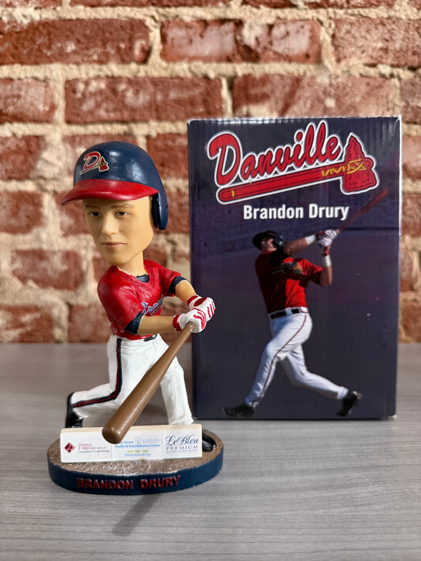 Brandon Drury Danville Braves Bobblehead