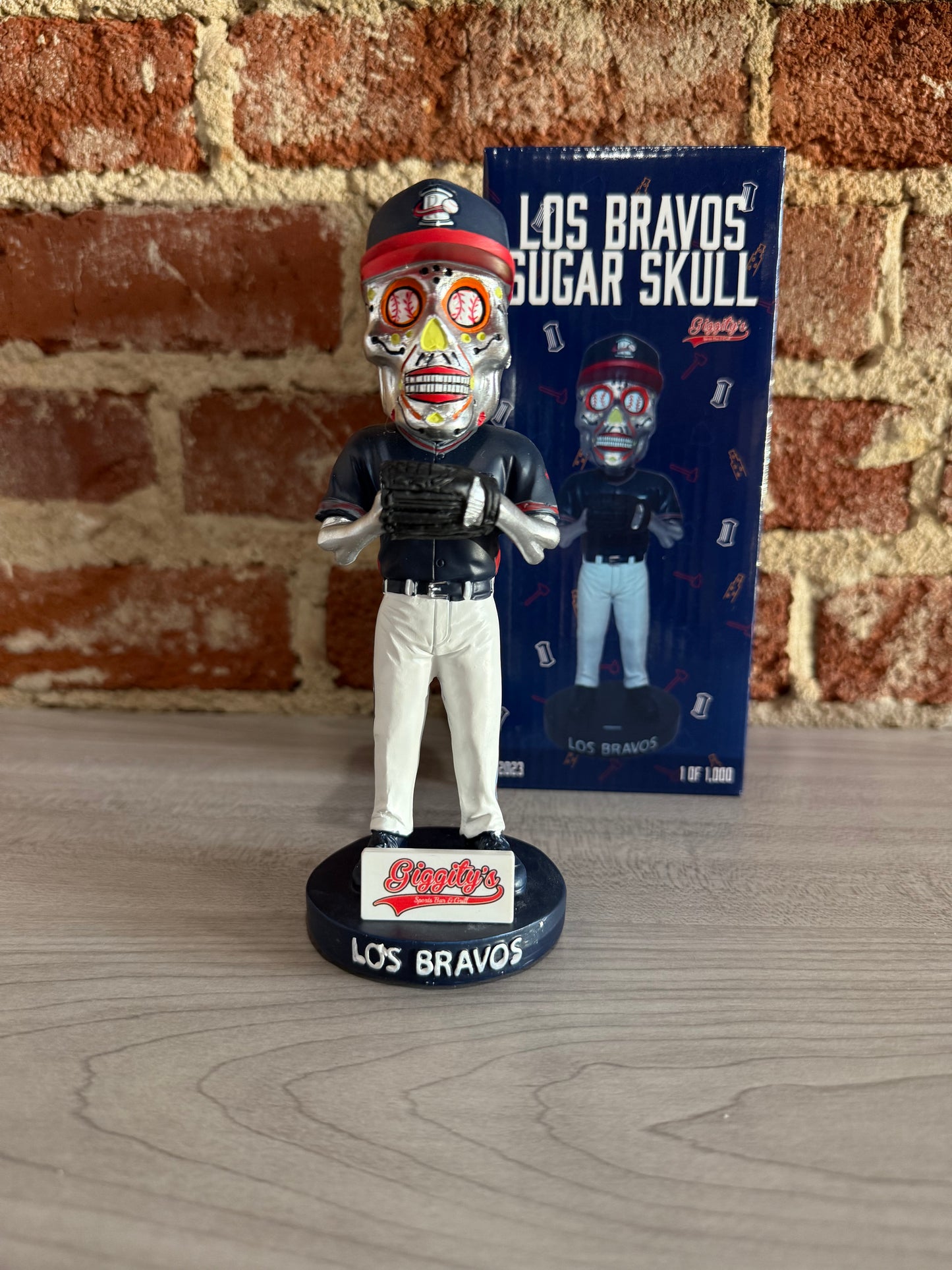 Rome Braves Sugar Skull Bobblehead 5/6/23