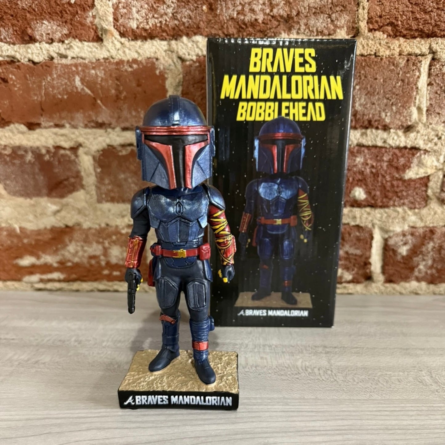 Braves Mandalorian Star Wars Bobblehead 5/19/23