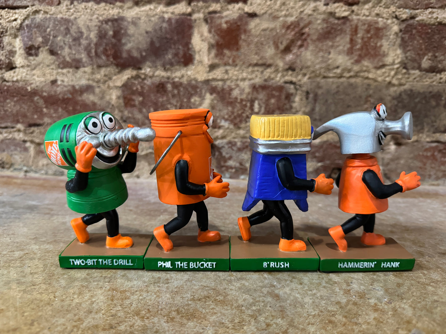 Home Depot Tool Race Mini Bobblehead Set 2023 (Kids Only)