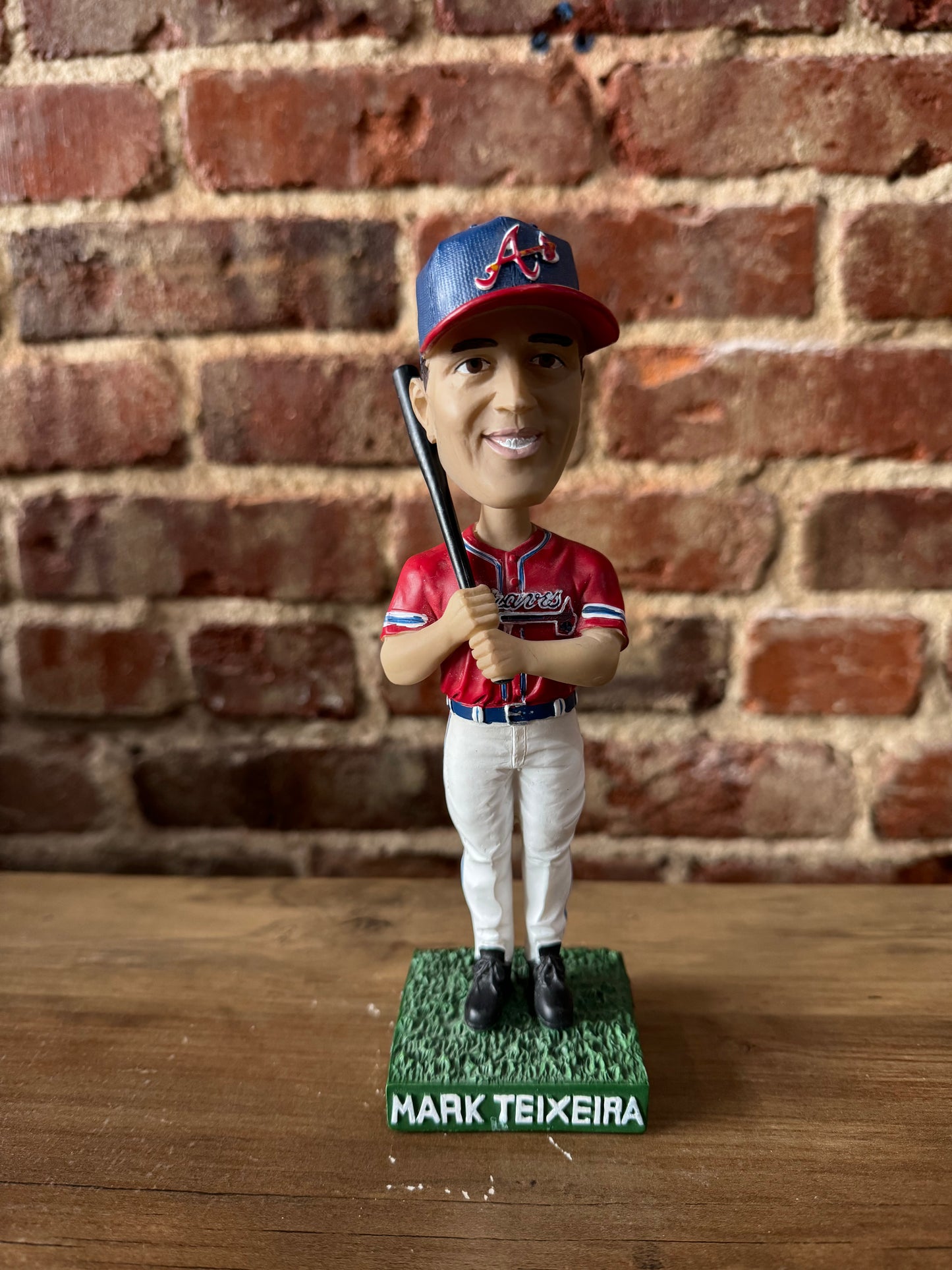 Mark Teixeira Atlanta Braves Bobblehead (Replacement bat, no box)