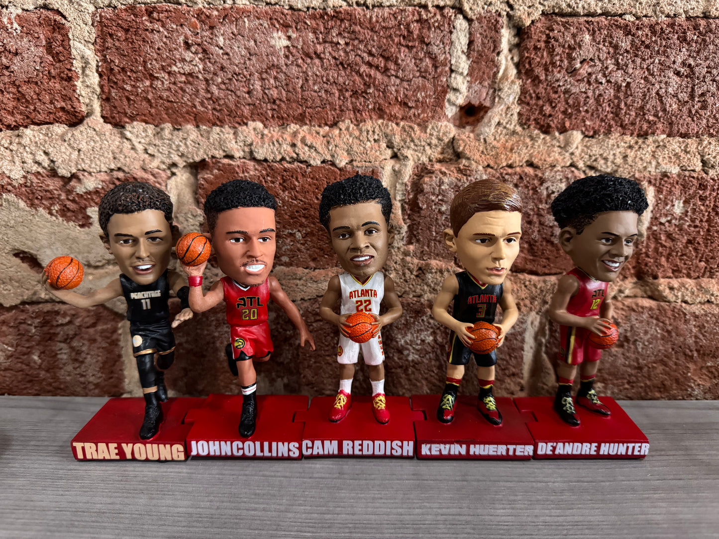 Atlanta Hawks Mini Bobblehead Set