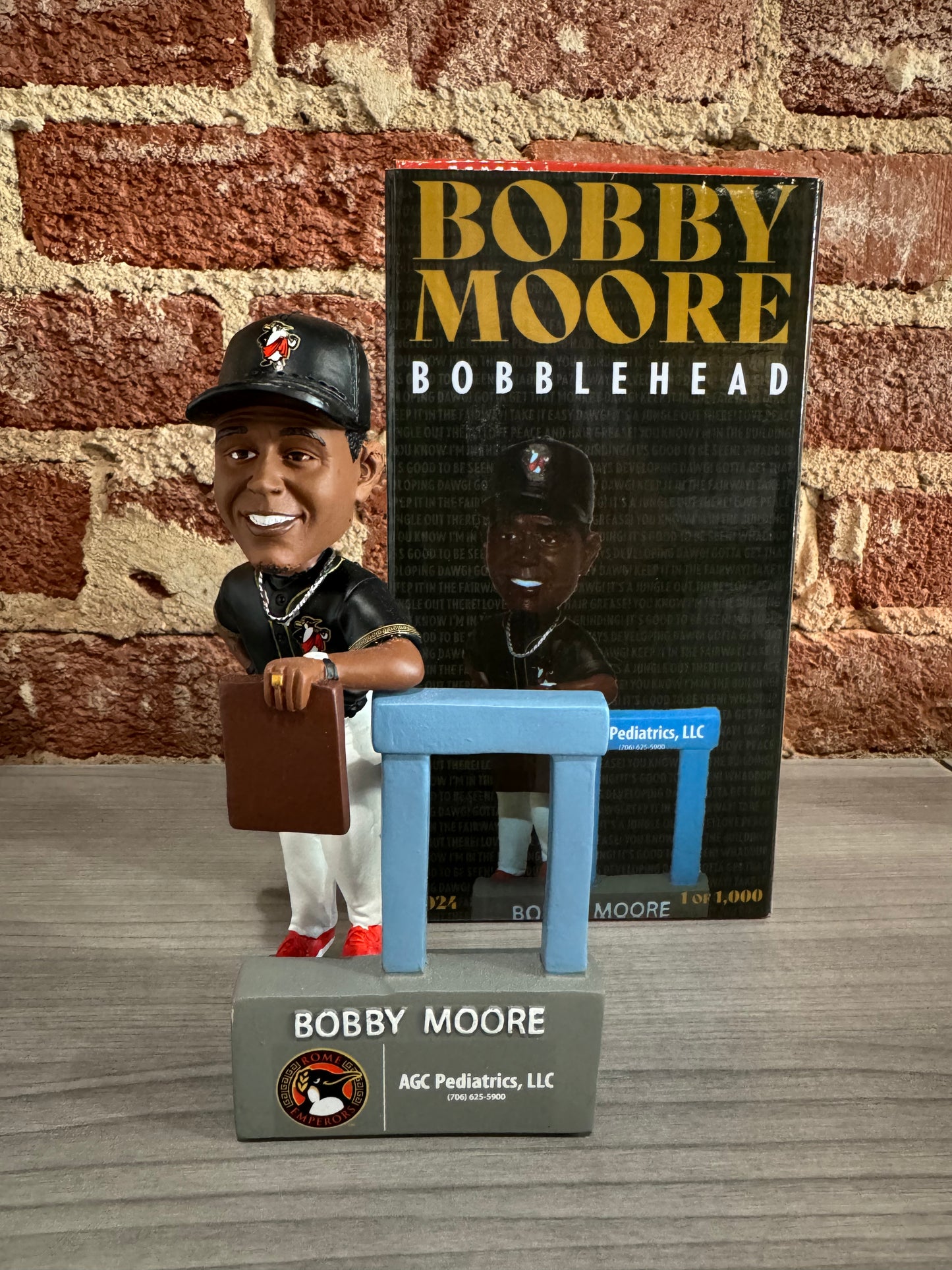 Bobby Moore Rome Emperors Bobblehead 5/11/24