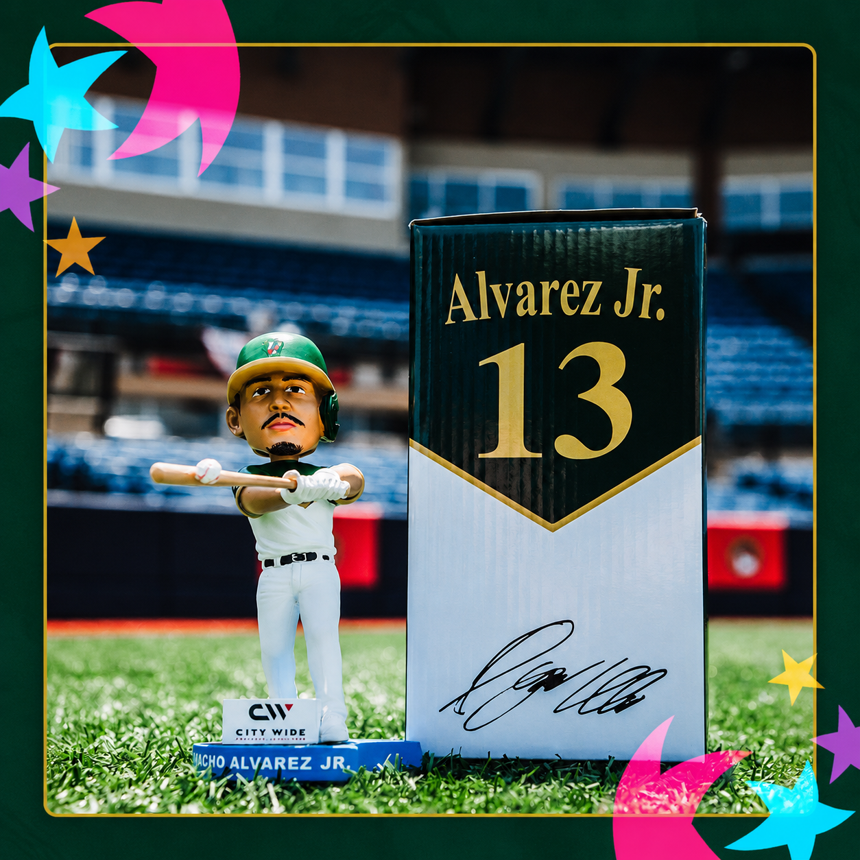 Nacho Alvarez Jr. Bobblehead 6/20/26