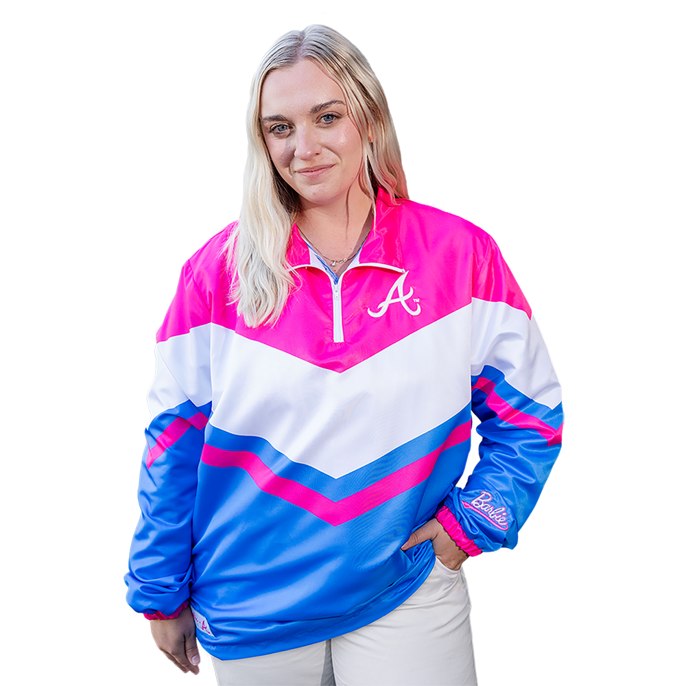 Braves Barbie Windbreaker