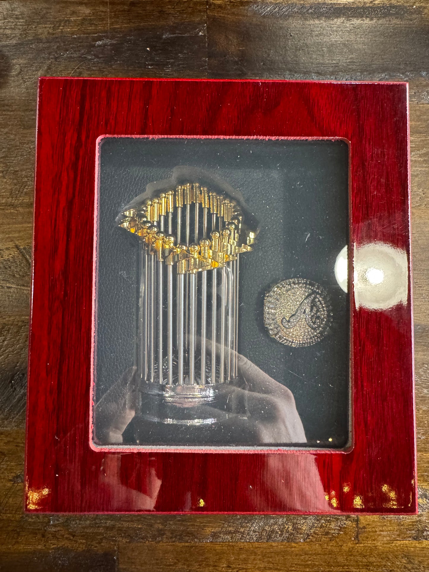 World Series Trophy and Ring Set