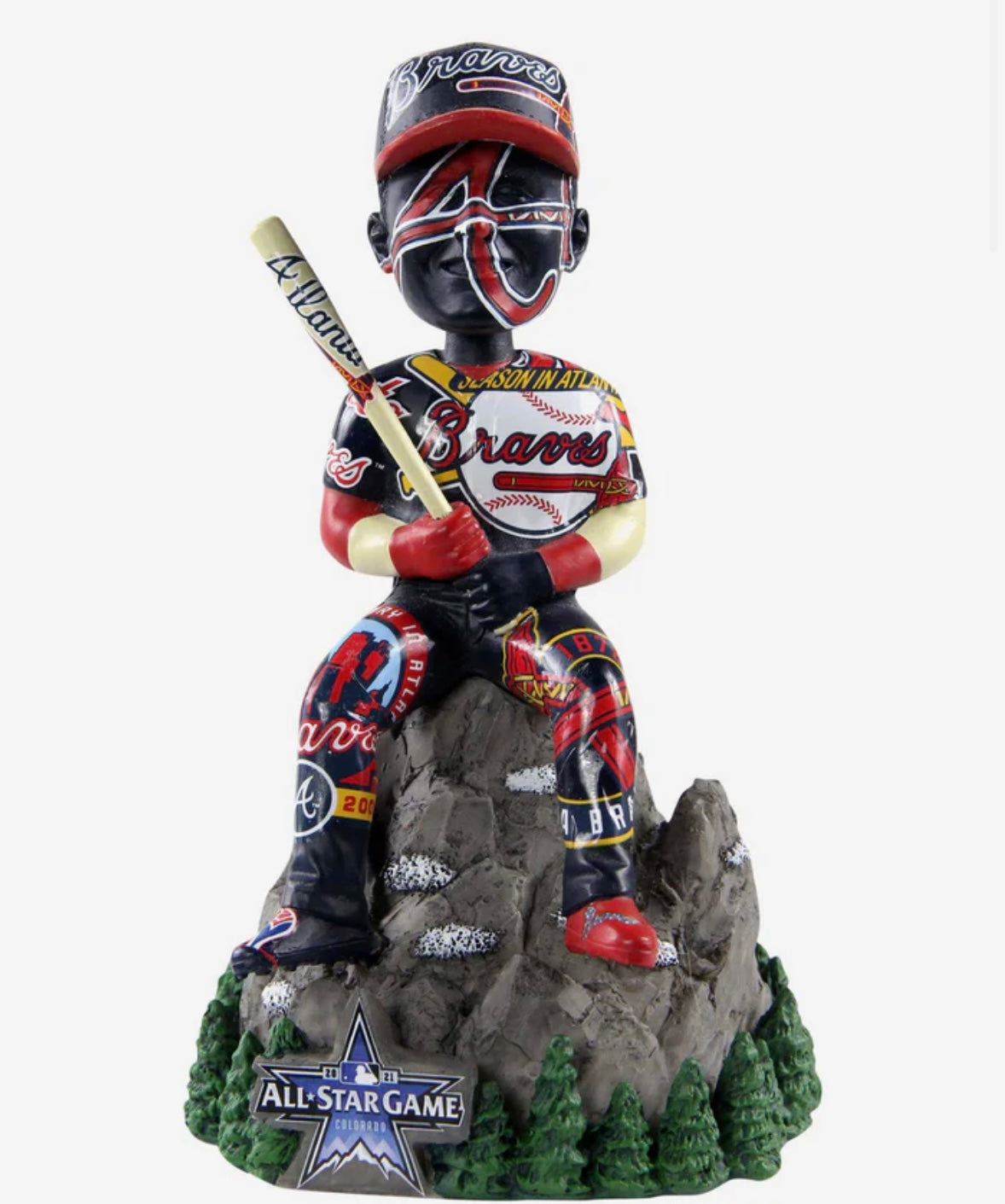 Atlanta Braves All-Star Bobbles On Parade Bobblehead