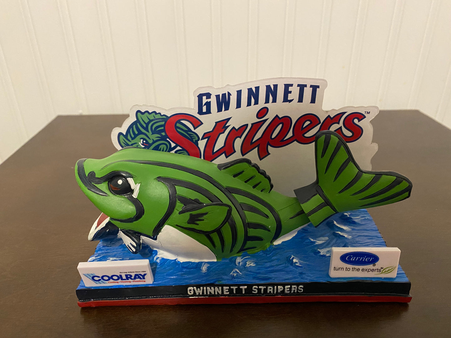 Gwinnett Stripers Fish Tail Bobblehead