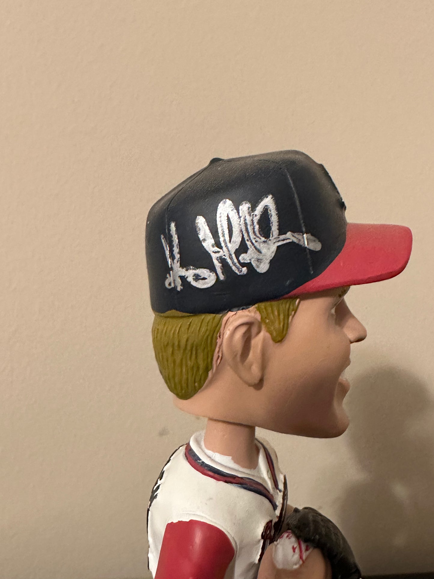 Kris Medlen Signed Bobblehead Gwinnett Braves
