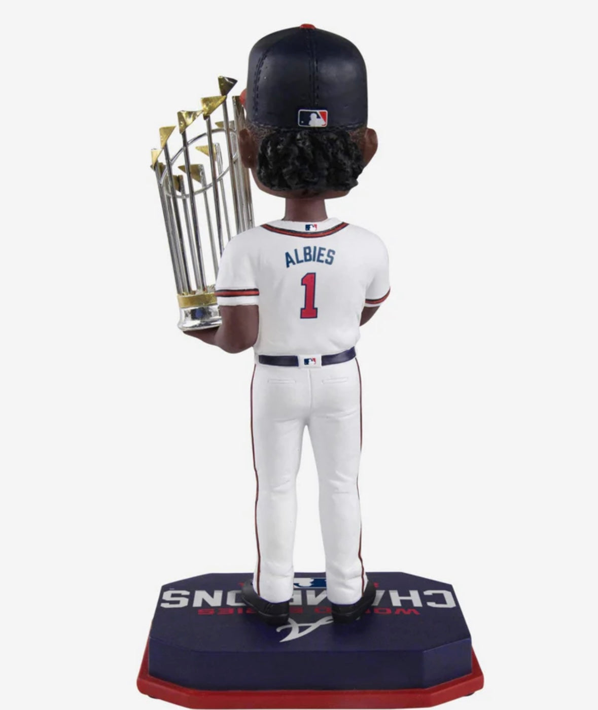 Ozzie Albies Atlanta Braves 2021 World Series Champions Bobblehead