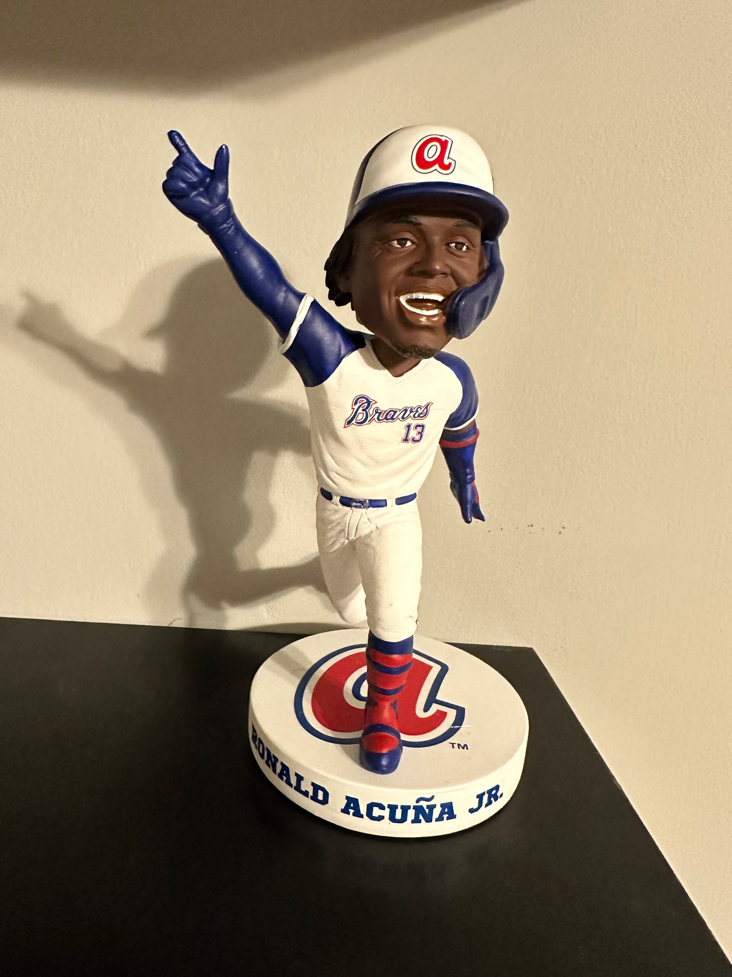 Acuña FOCO Throwback Bobblehead