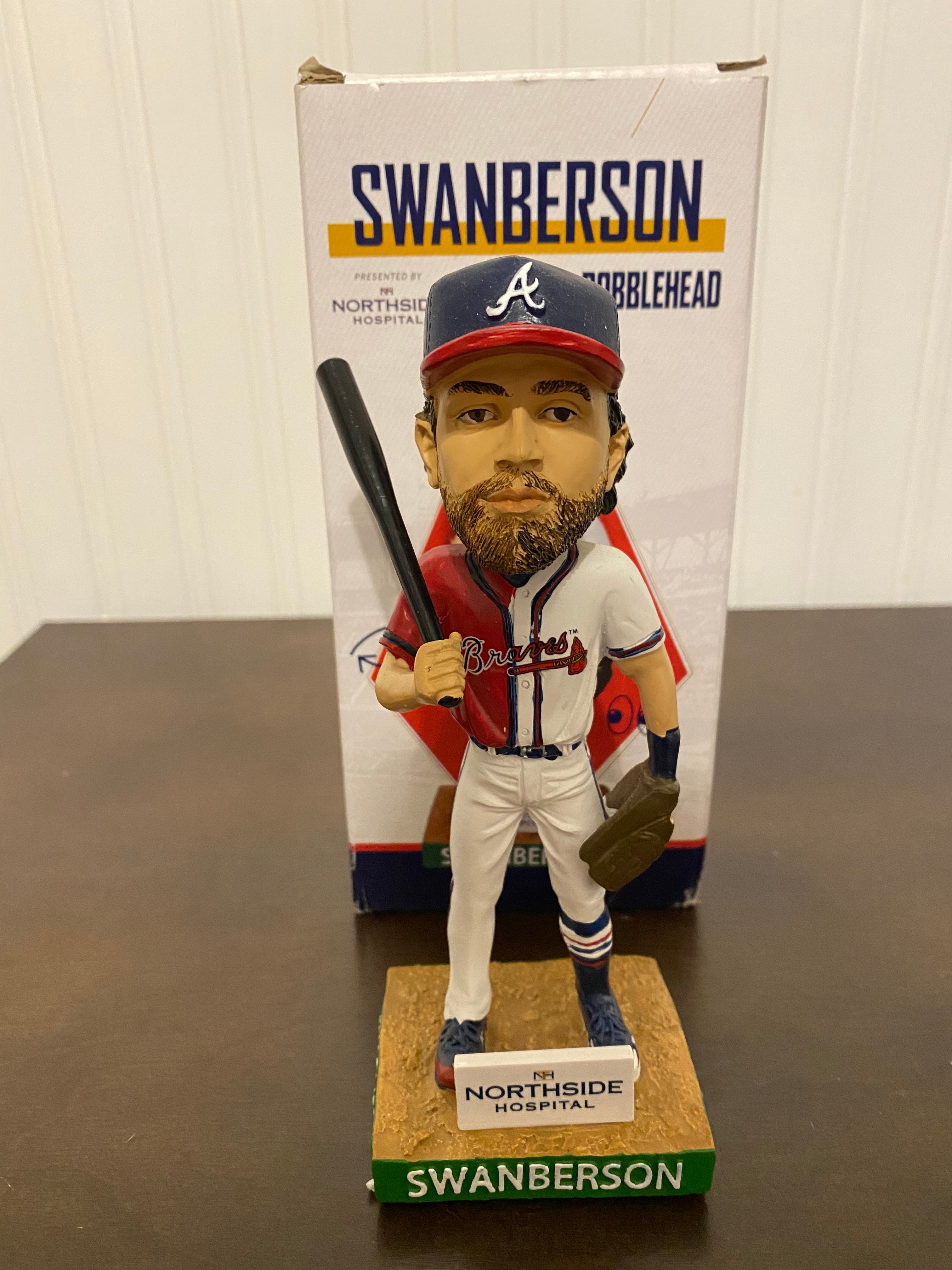 Swanberson Atlanta Braves Bobblehead – Atlanta Bobbles