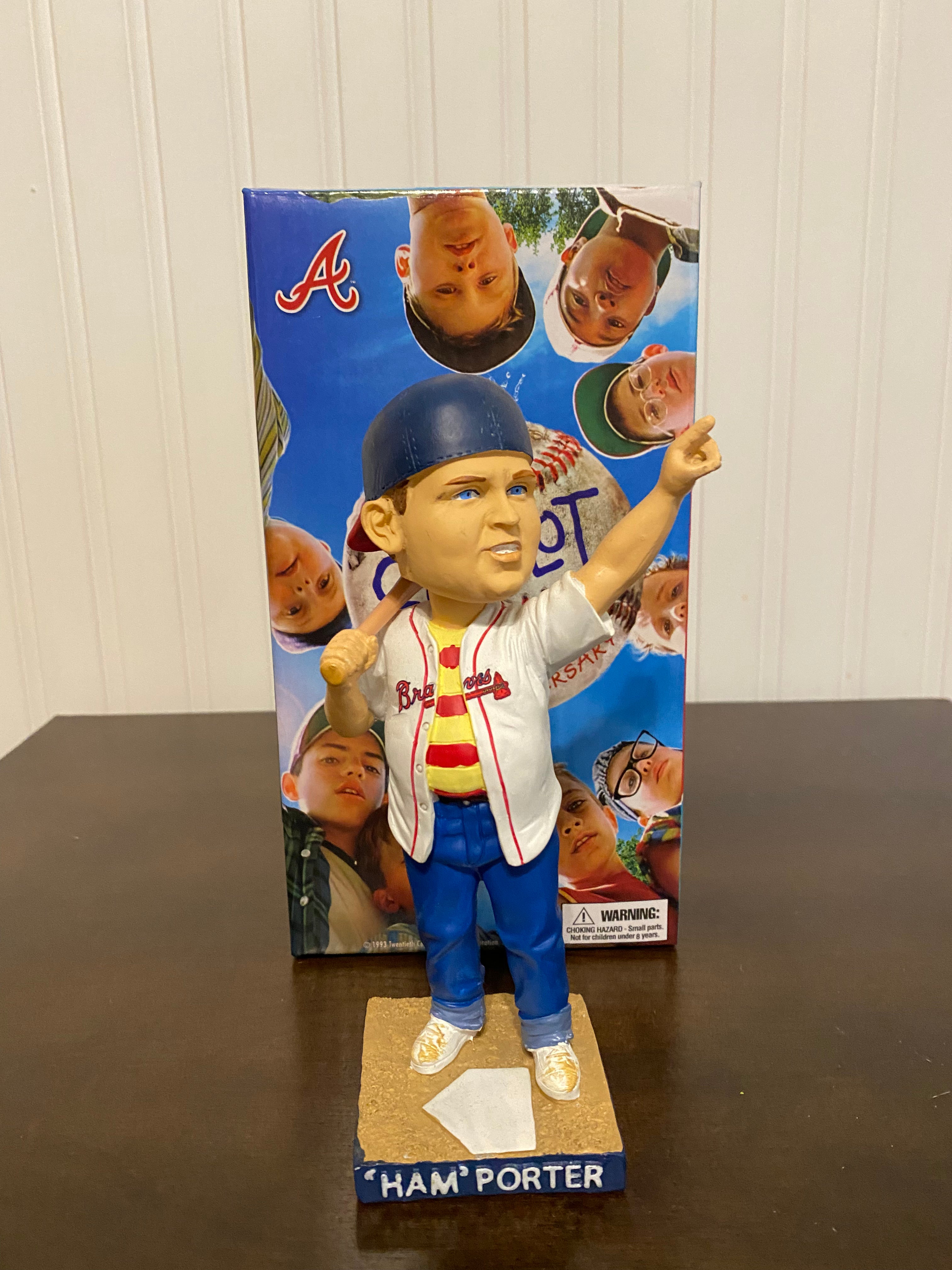 Ham Porter Sandlot Braves Bobblehead Atlanta Bobbles