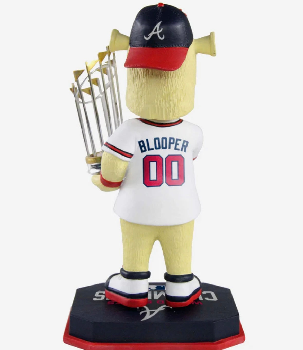 Blooper Atlanta Braves 2021 World Series Champions Bobblehead