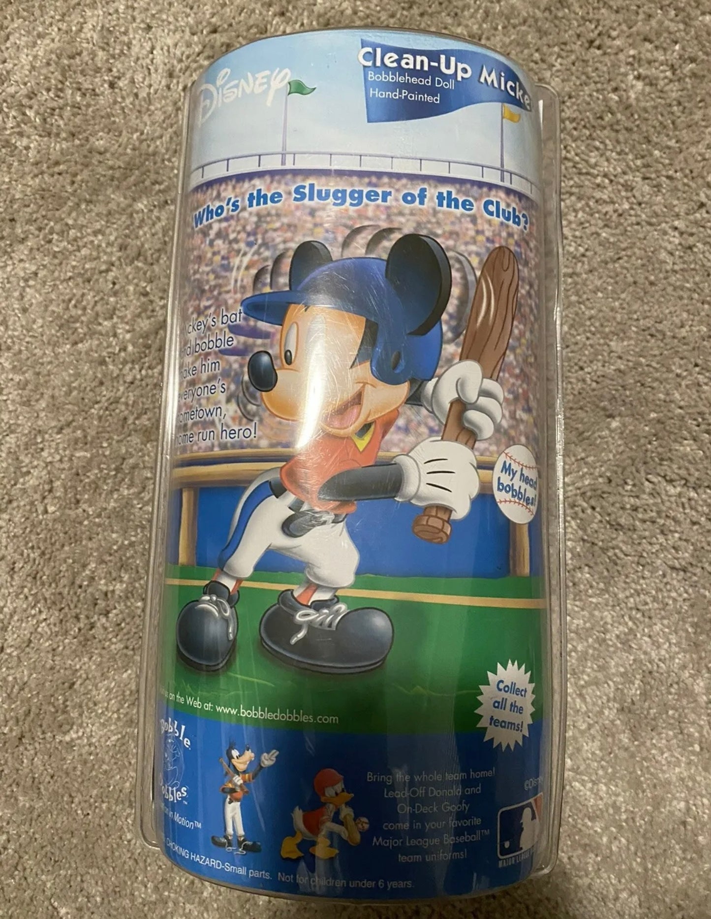 Mickey Mouse “Clean up Mickey” Atlanta Braves Bobblehead