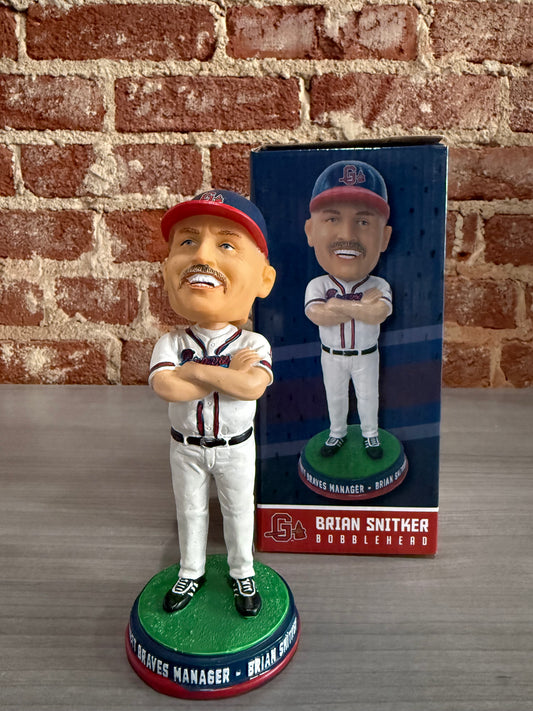 Brian Snitker Gwinnett Braves Bobblehead