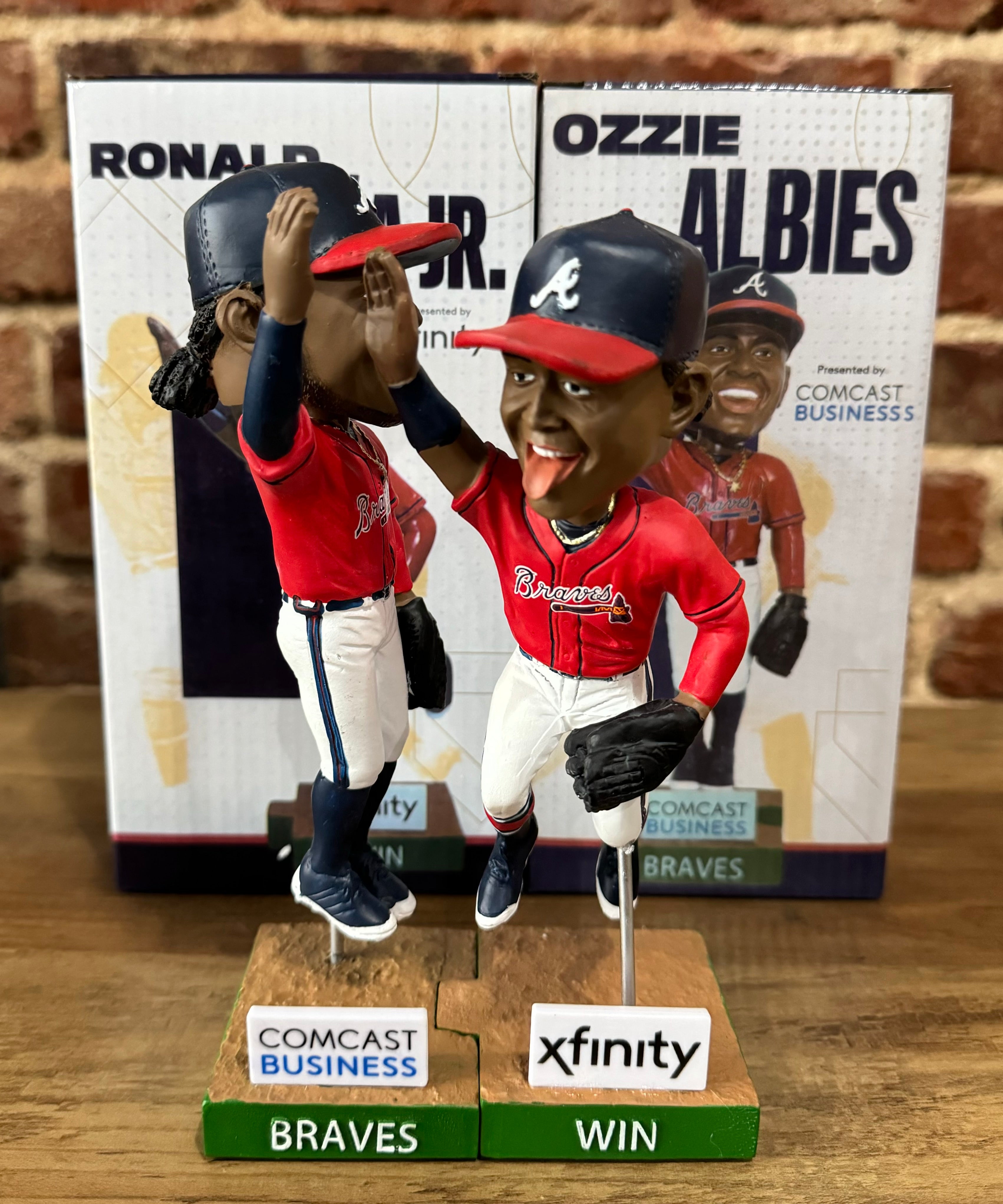 Bobble Set Braves Win Bobblehead Set – Atlanta Bobbles