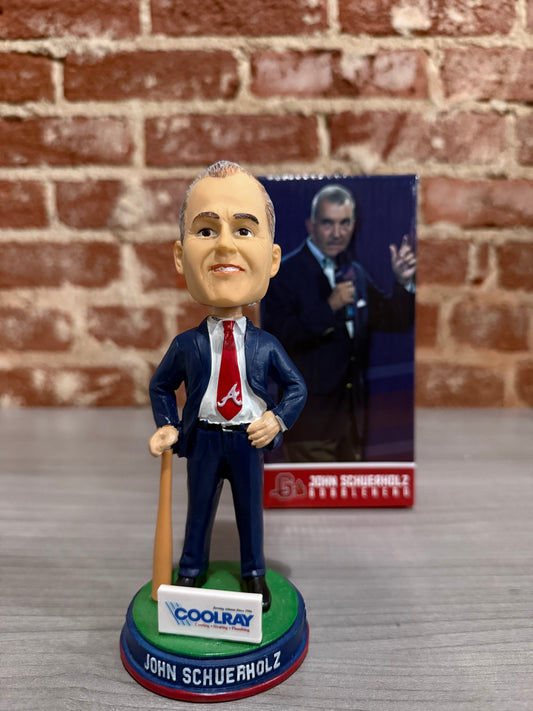 John Schuerholz Gwinnett Braves Bobblehead